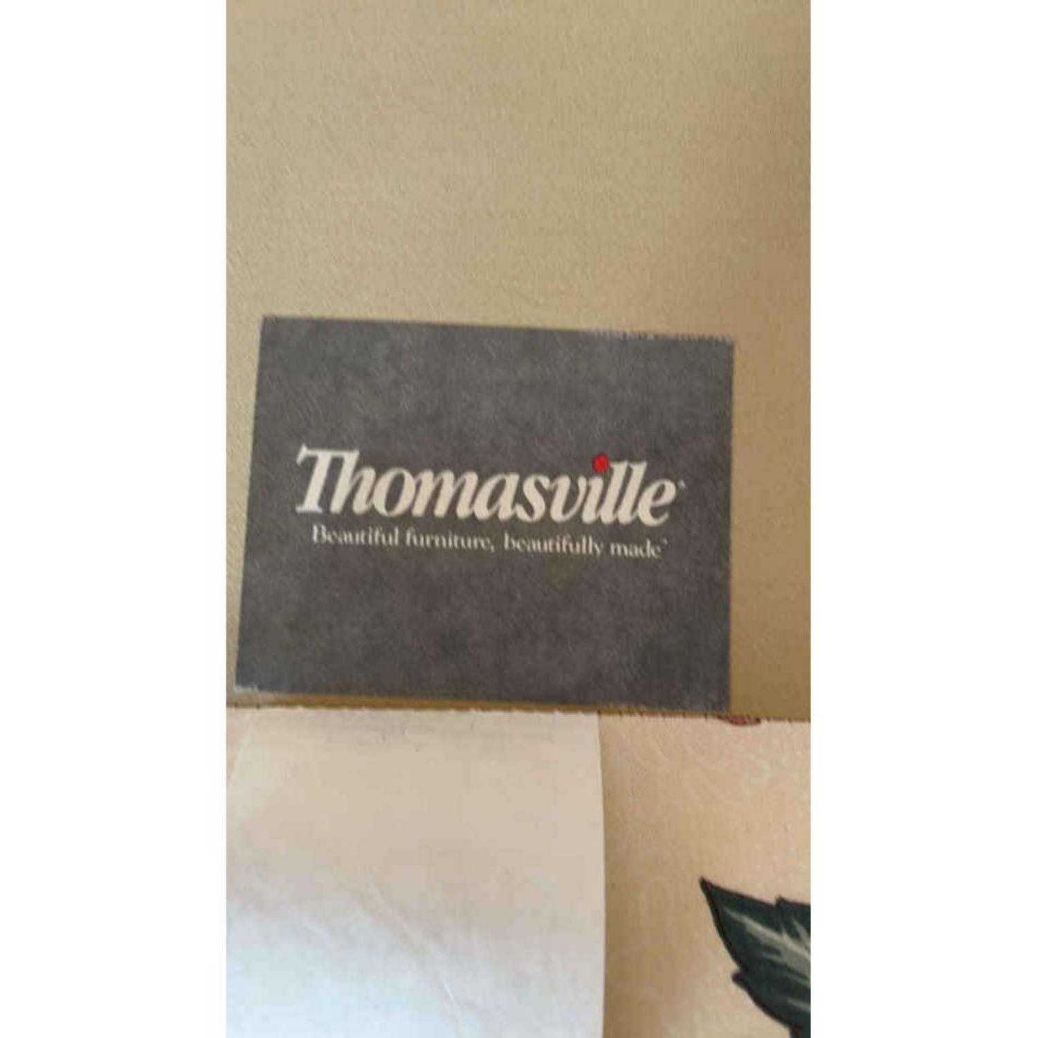 Free Delivery - Pair of Thomasville Floral Wingback Chairs image | Ivy Store