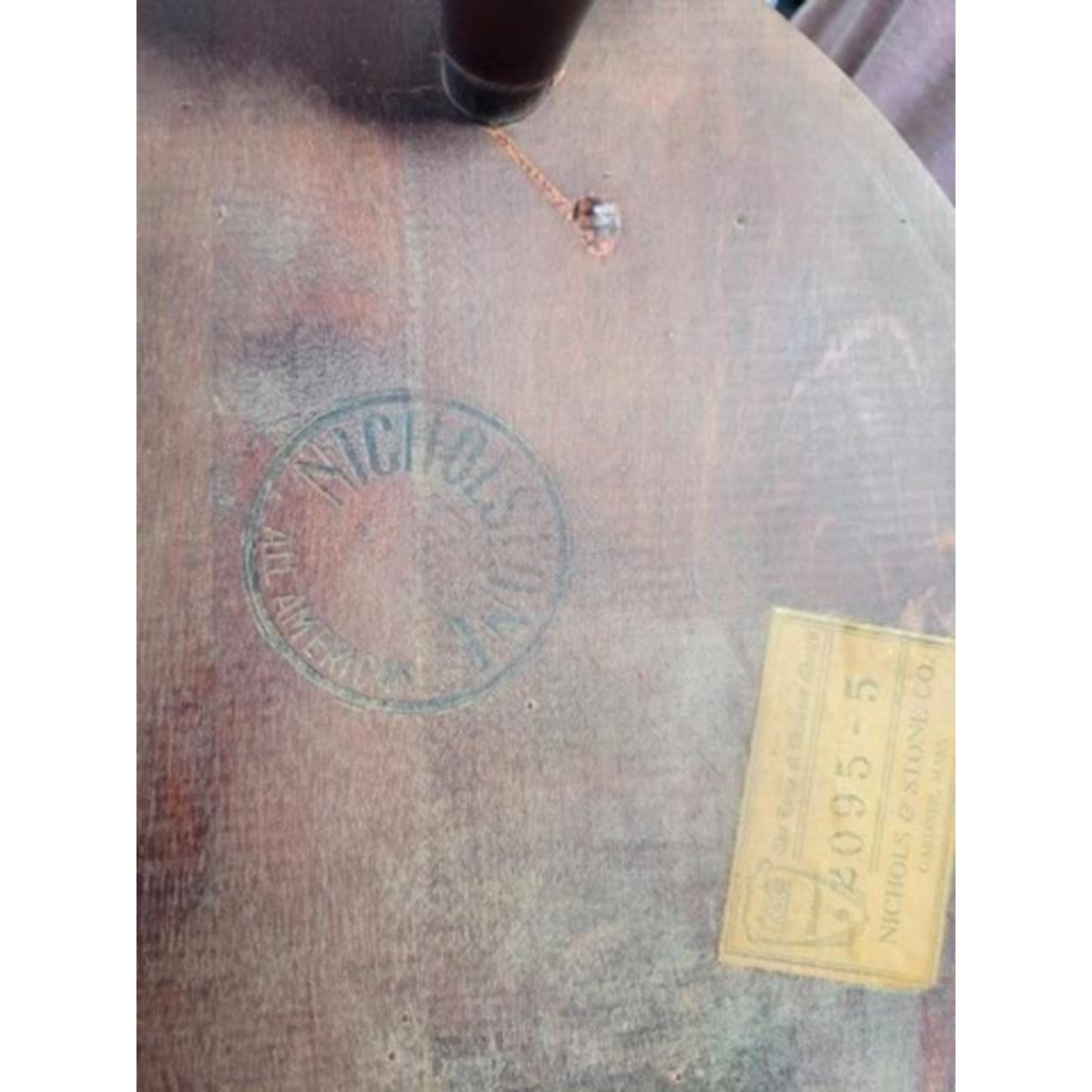 Free Delivery - Vintage Signed Nichols & Stone Brace Back Windsor Chair image | Ivy Store