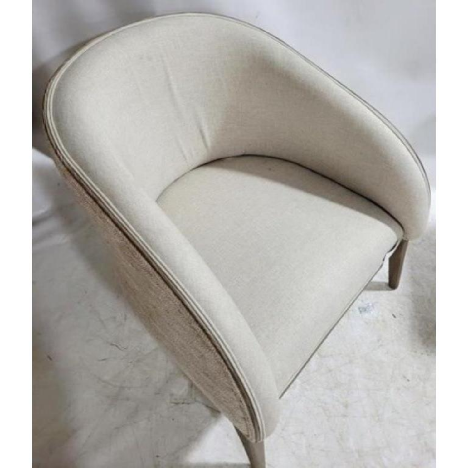 Free Delivery - Vintage Thomas Montgomery Arm Chair Upholstered Accent Furniture Image #2 | Ivy Store