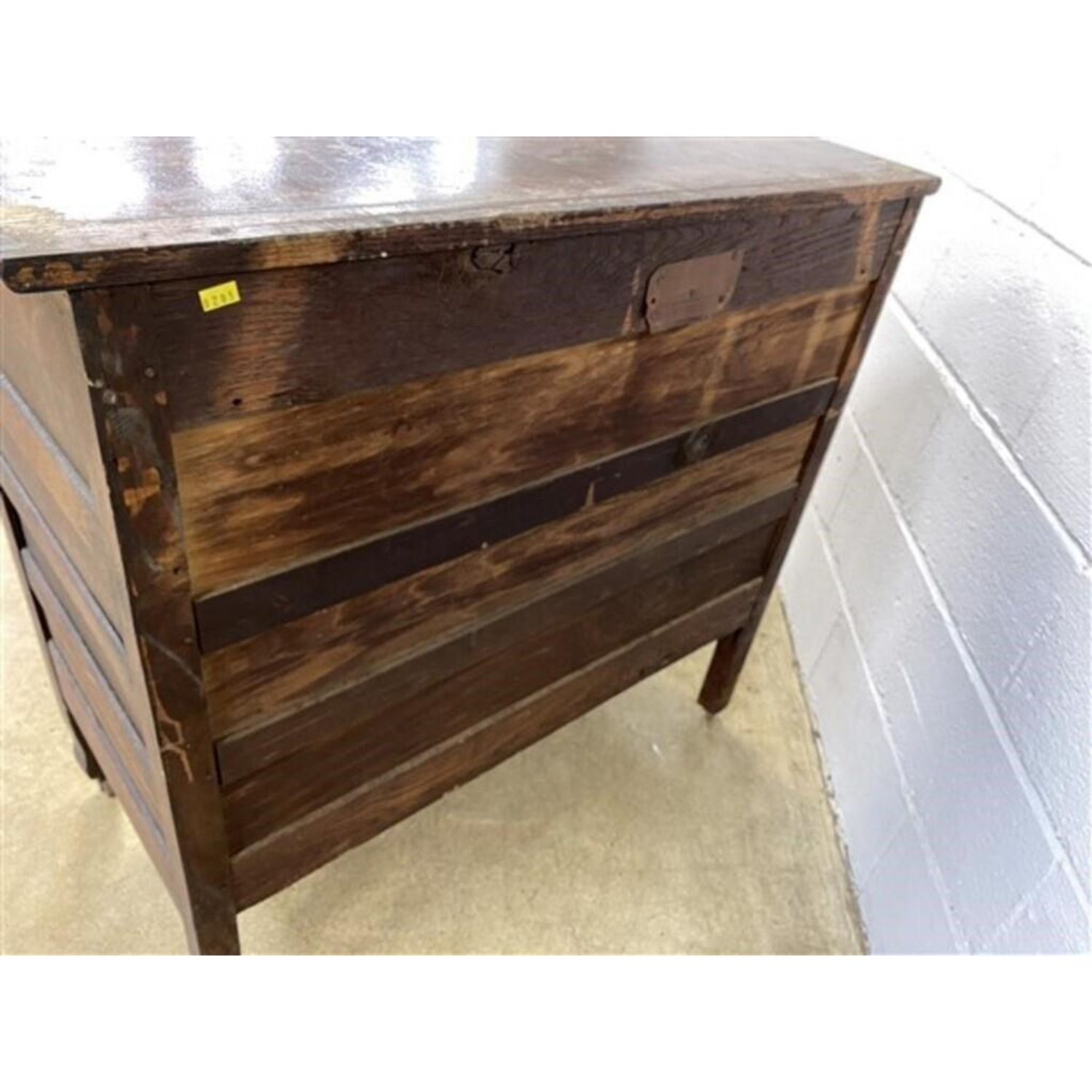 Free Delivery - Vintage Oak Chest of Drawers 3-Drawer Storage Cabinet Antique Furniture image | Ivy Store