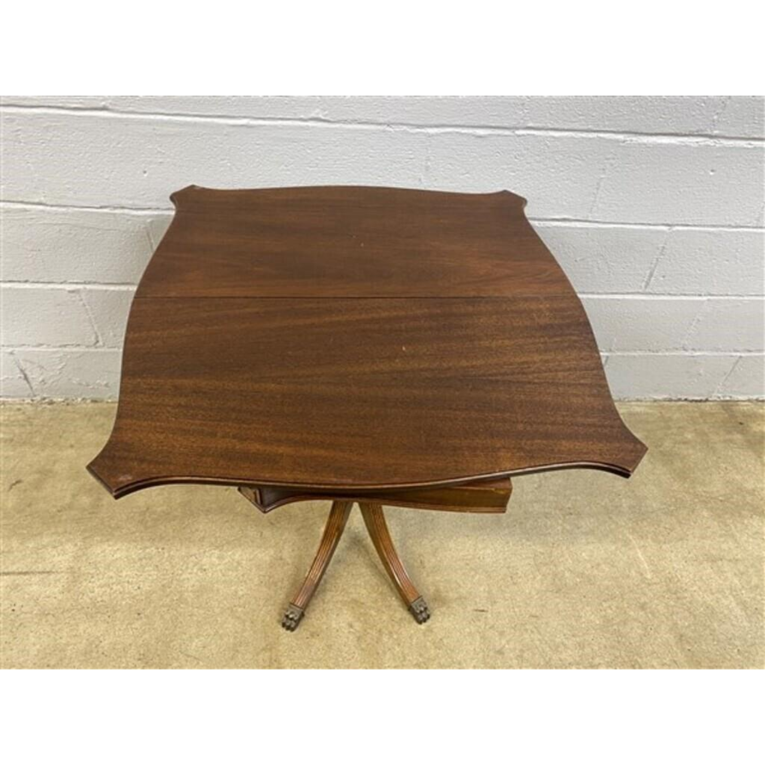 Free Delivery - Vintage Flip Top Game Table with Carved Legs and Elegant Design image | Ivy Store