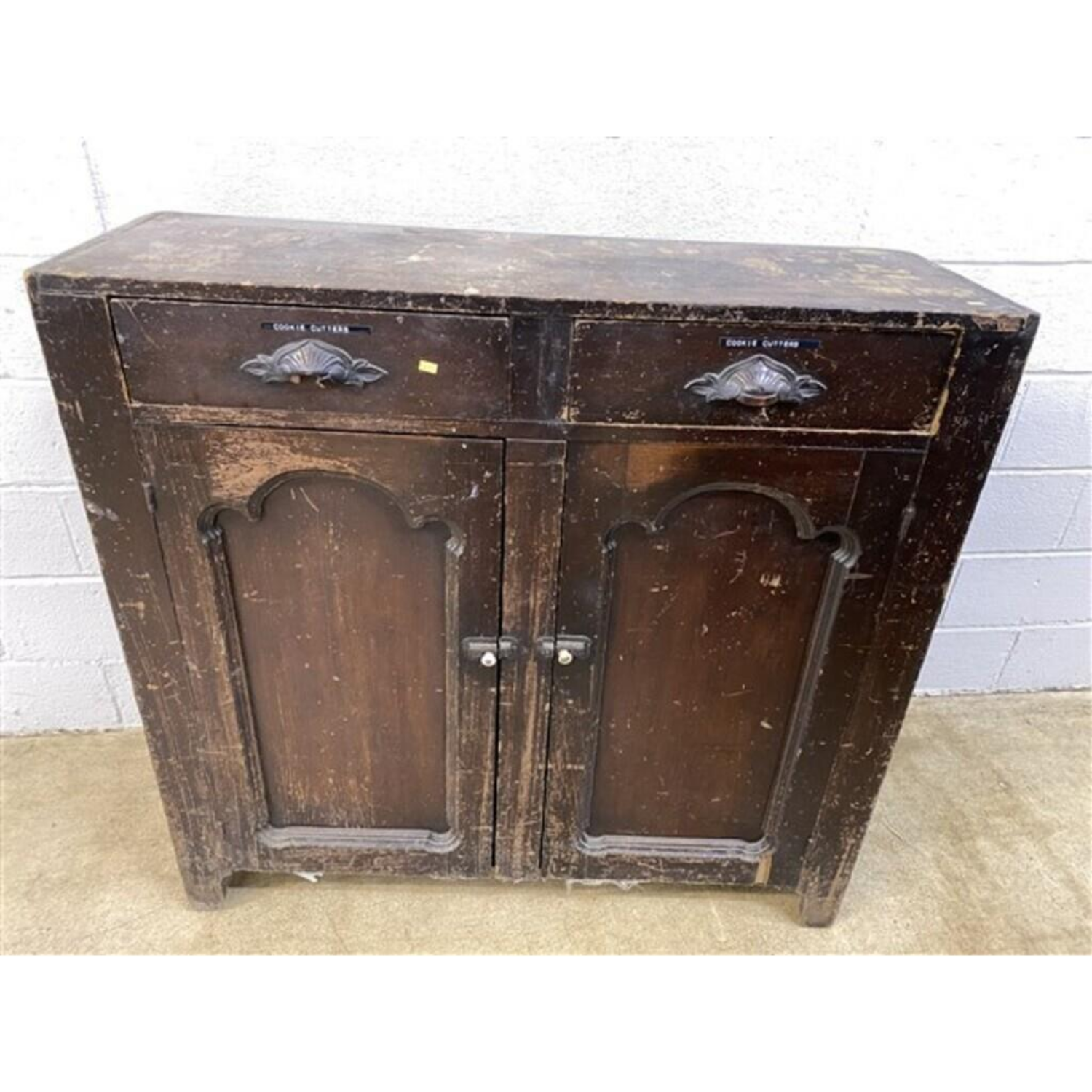Free Delivery - Vintage Jelly Cupboard Cabinet Storage Chest of Drawers image | Ivy Store