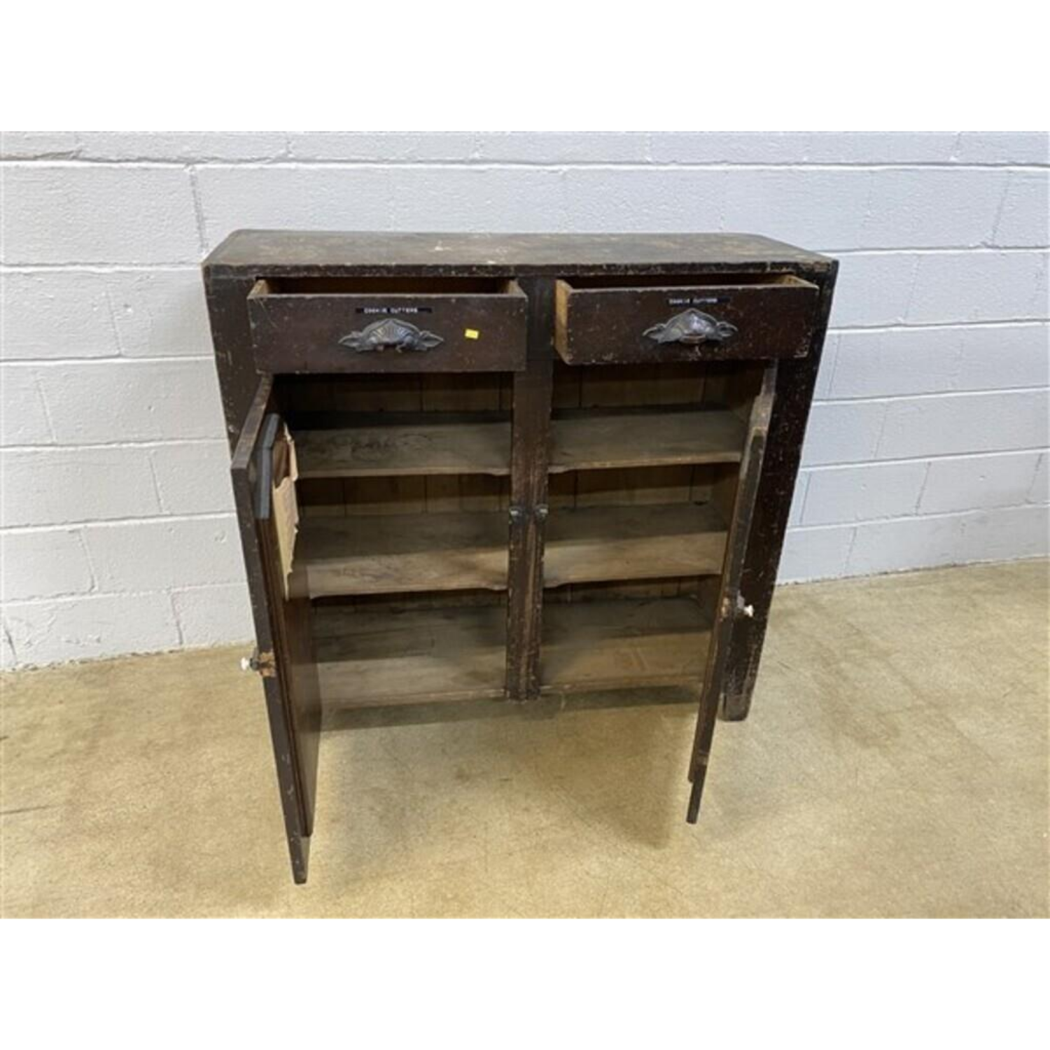 Free Delivery - Vintage Jelly Cupboard Cabinet Storage Chest of Drawers image | Ivy Store