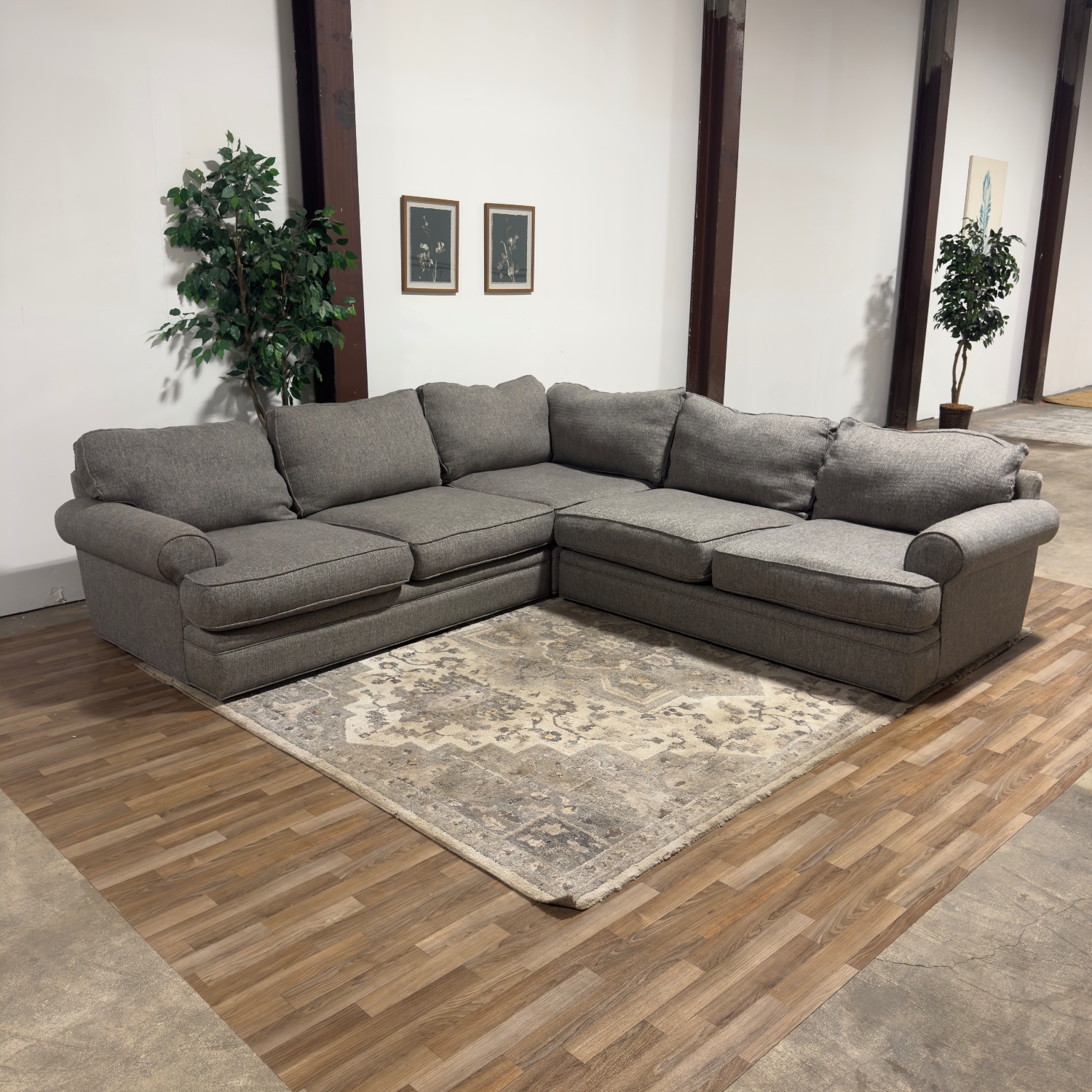 Deep Seated Sectional Sofa 🚛 Delivery Available image | Ivy Store