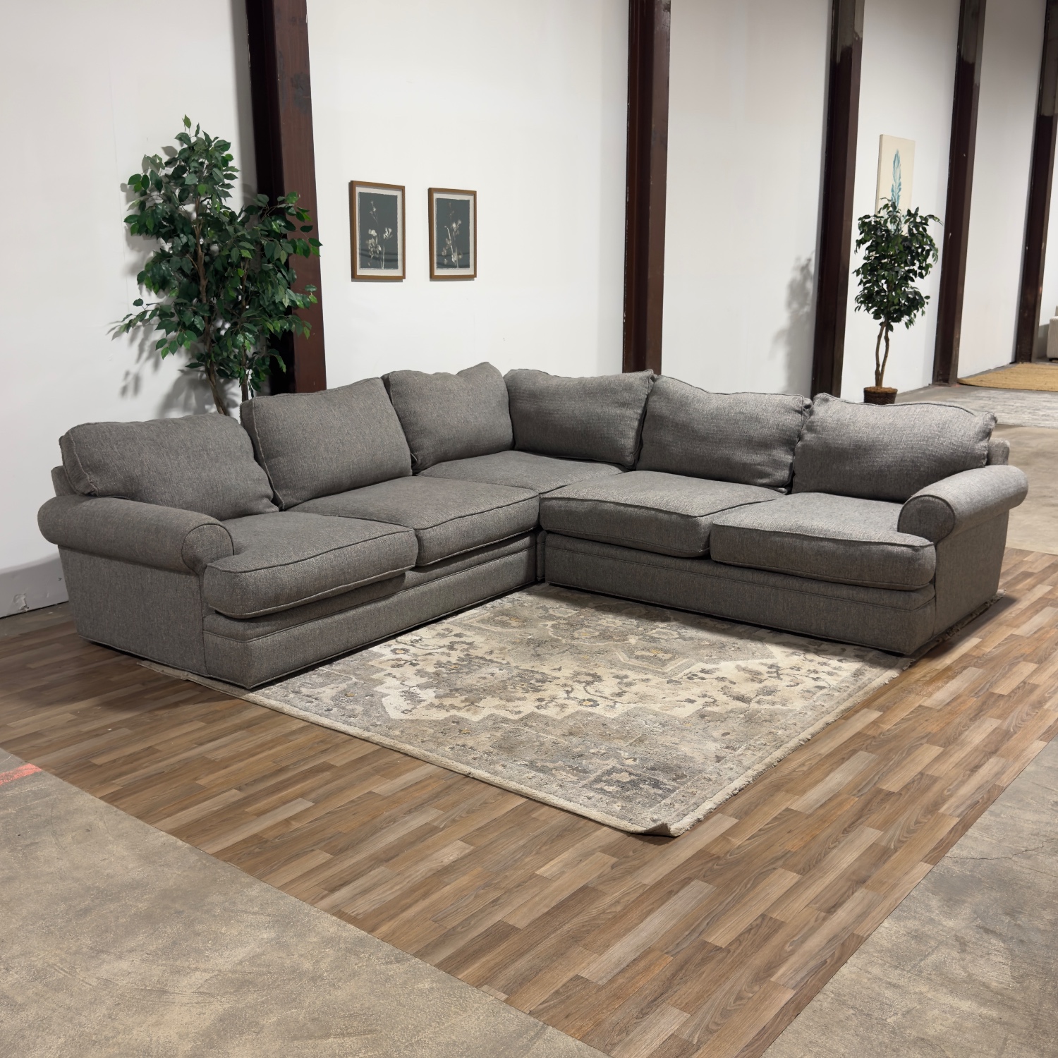 Deep Seated Sectional Sofa 🚛 Delivery Available image | Ivy Store