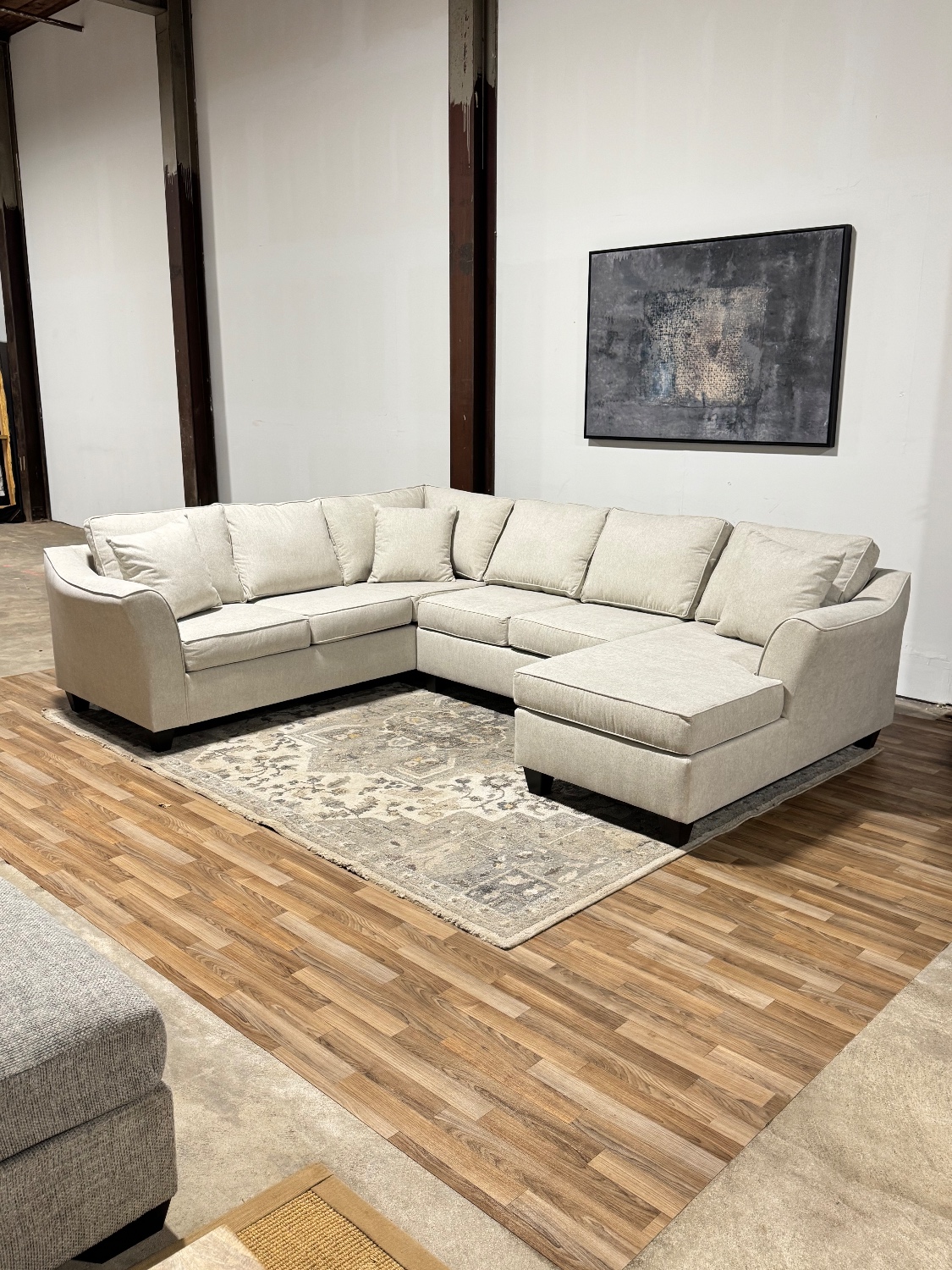 Off-White Sectional Sofa 🚛 Delivery Available image | Ivy Store