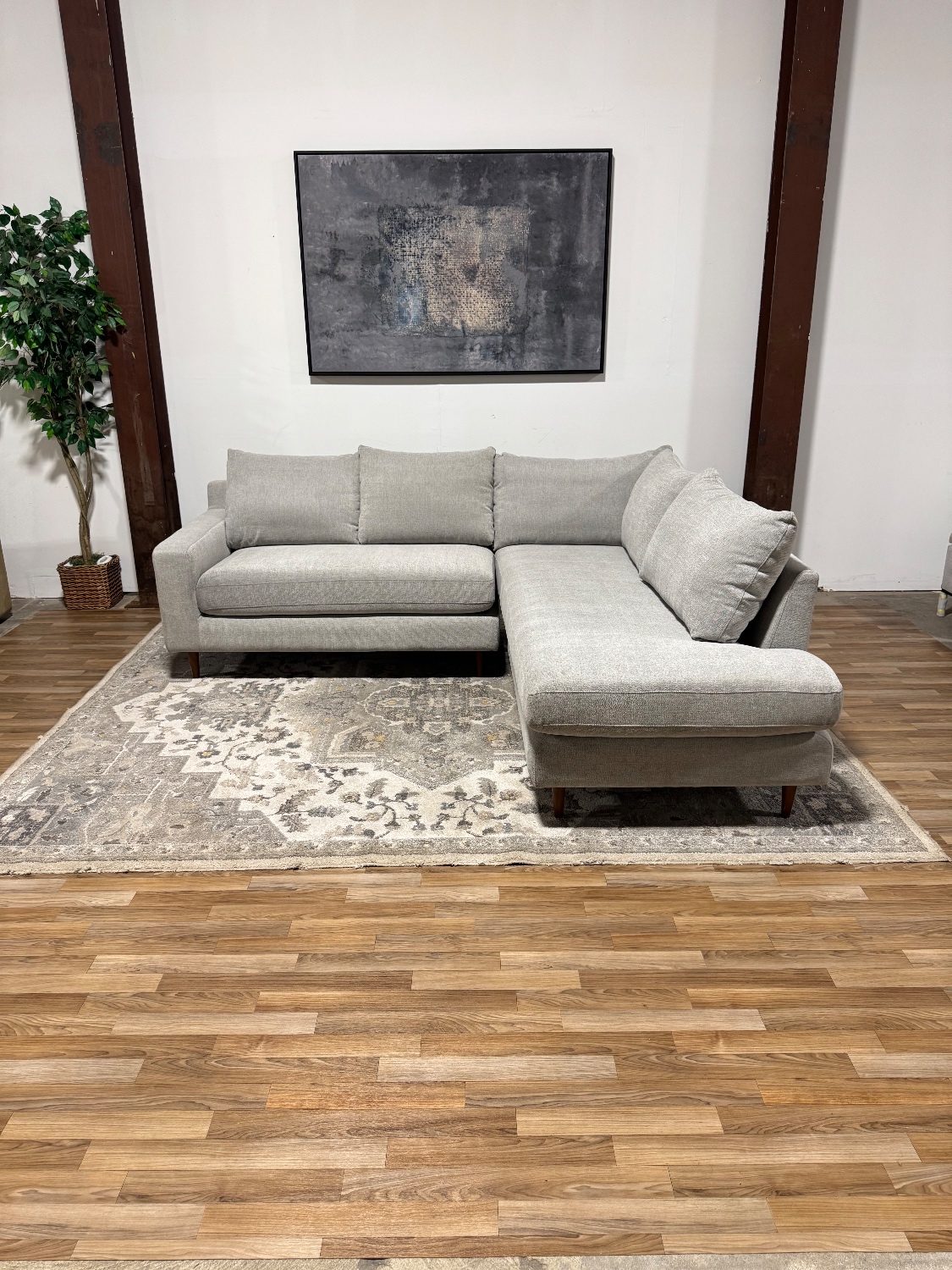 Interior Define Sloan Sectional Sofa (Retail $3095) Image #2 | Ivy Store
