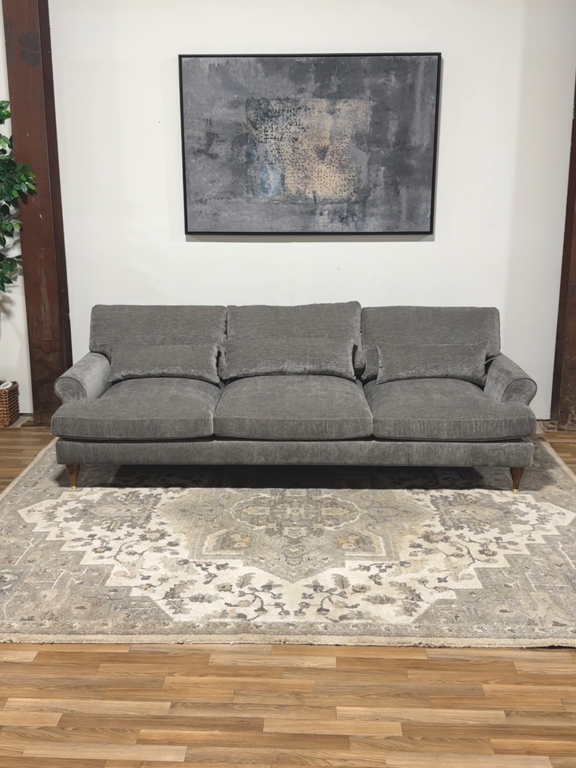 Gray MCM Interior Define Maxwell Sofa (Retail $2345) image | Ivy Store