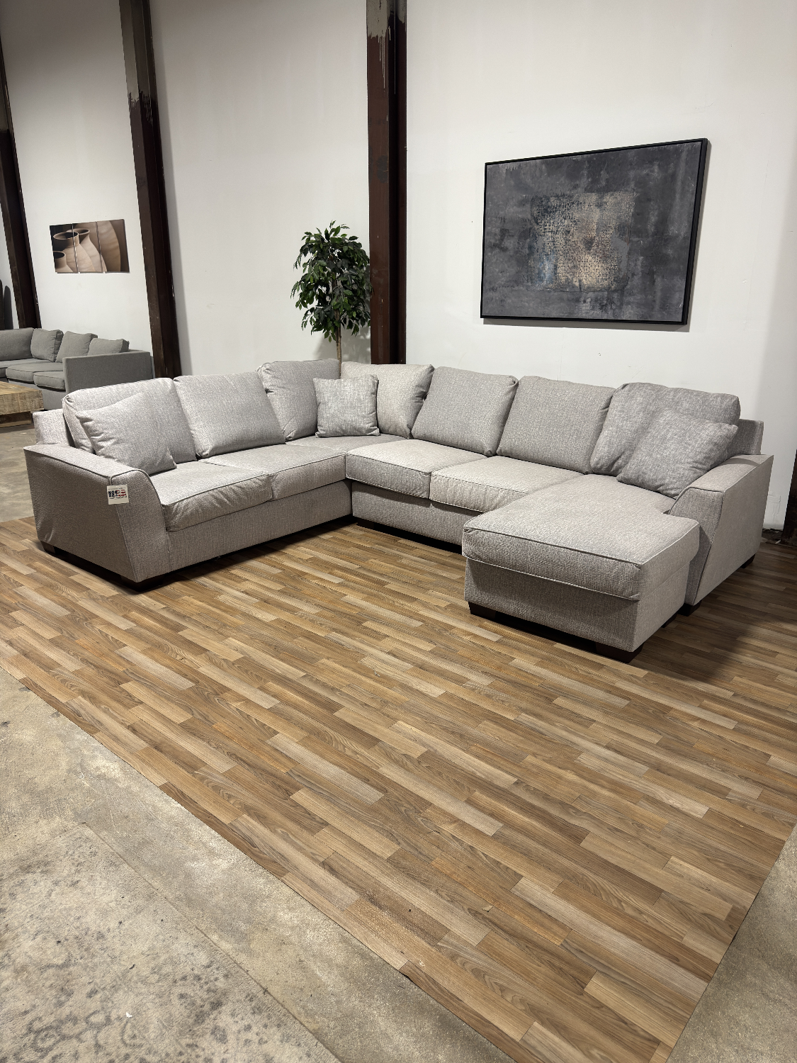 *Brand New* Oversized U shaped Sectional in Gray Image #1 | Ivy Store