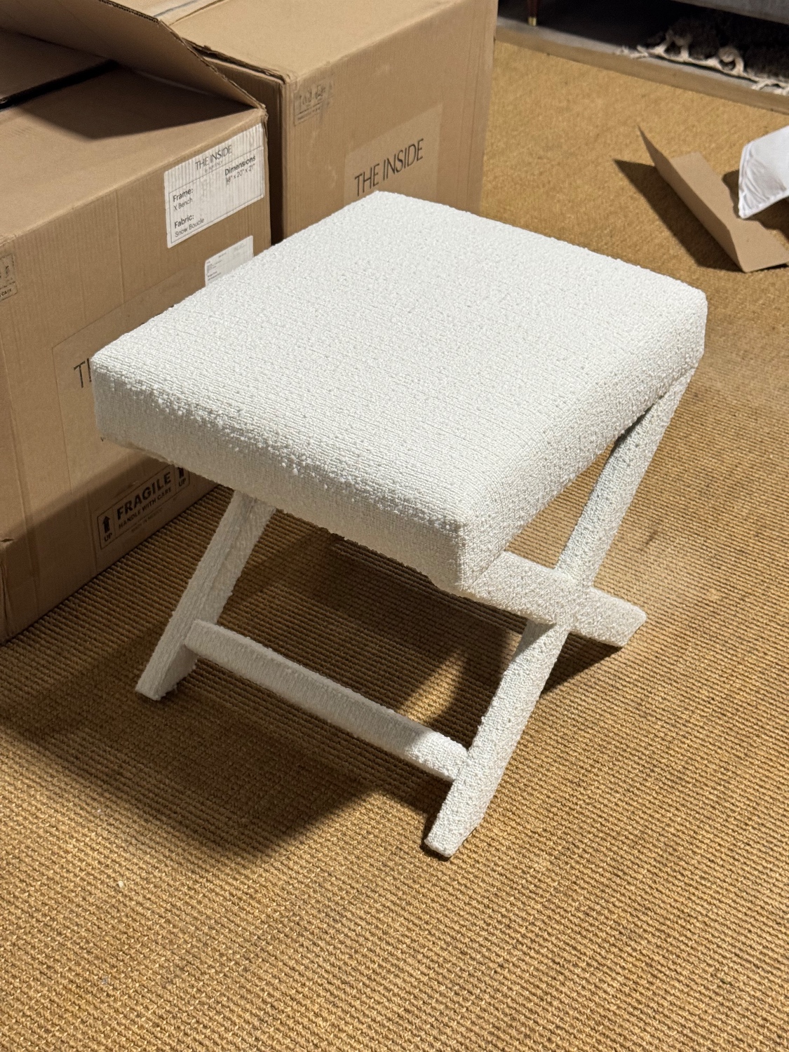 *Return* Set of 2 Havenly X Benches Image #2 | Ivy Store