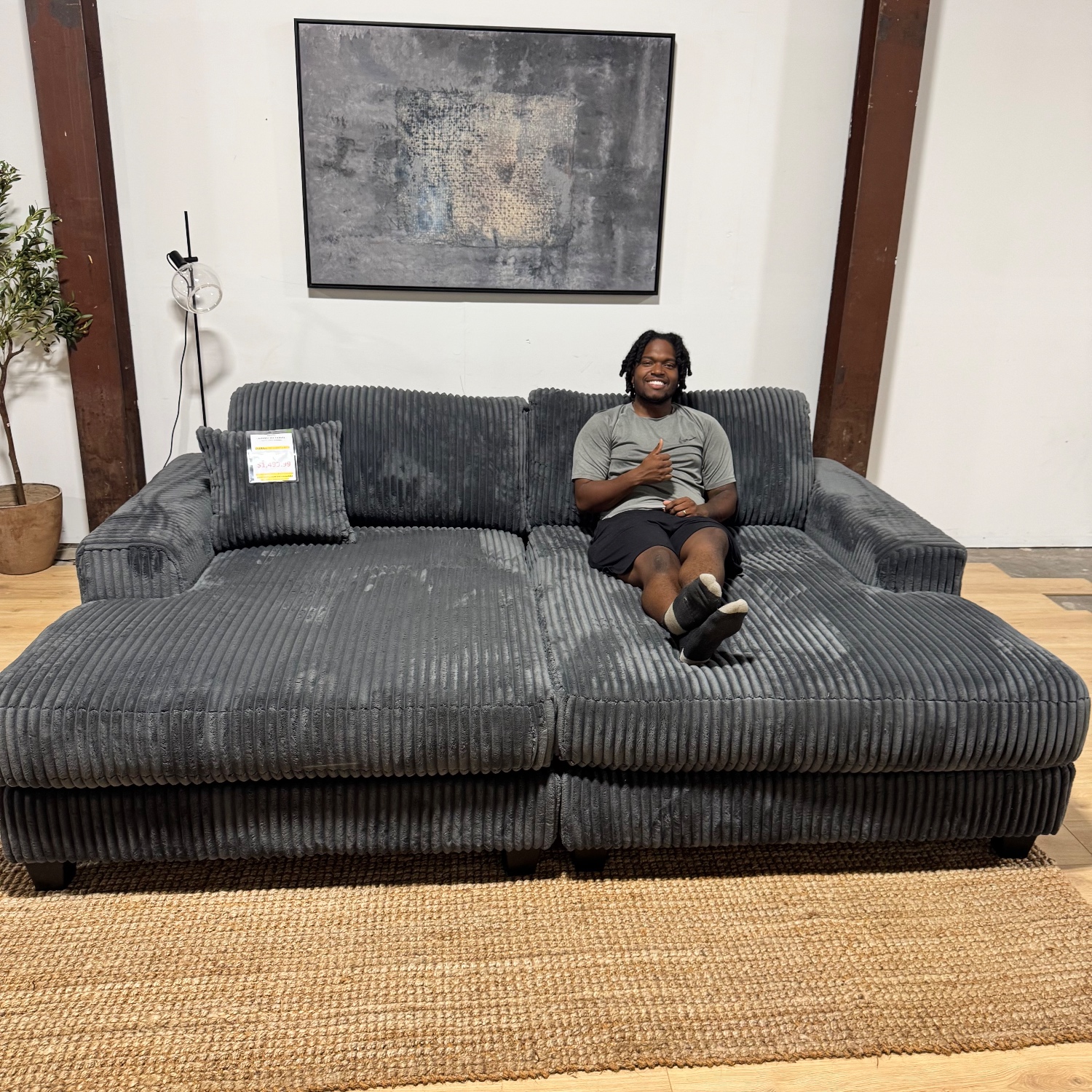 Giant Double Chaise 🚛 Delivery Available Image #1 | Ivy Store