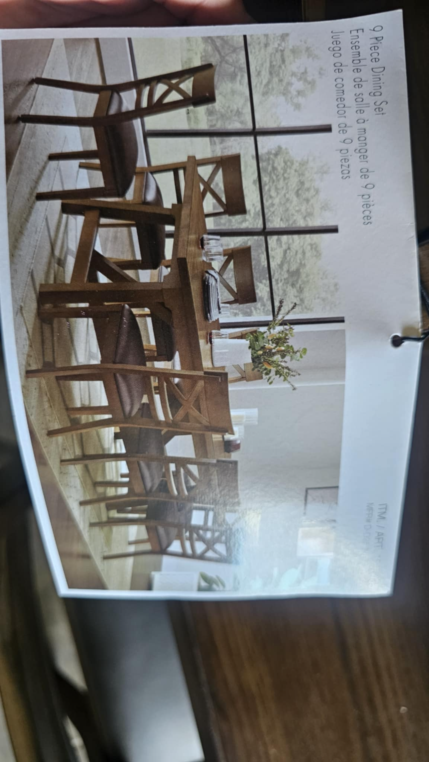 Oakdale Dining Set by Northridge Home image | Ivy Store