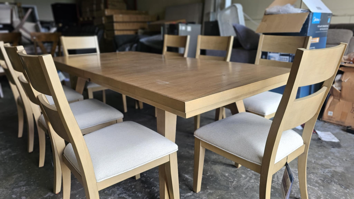 Rivermont 9-piece Dining Table Set Image #2 | Ivy Store