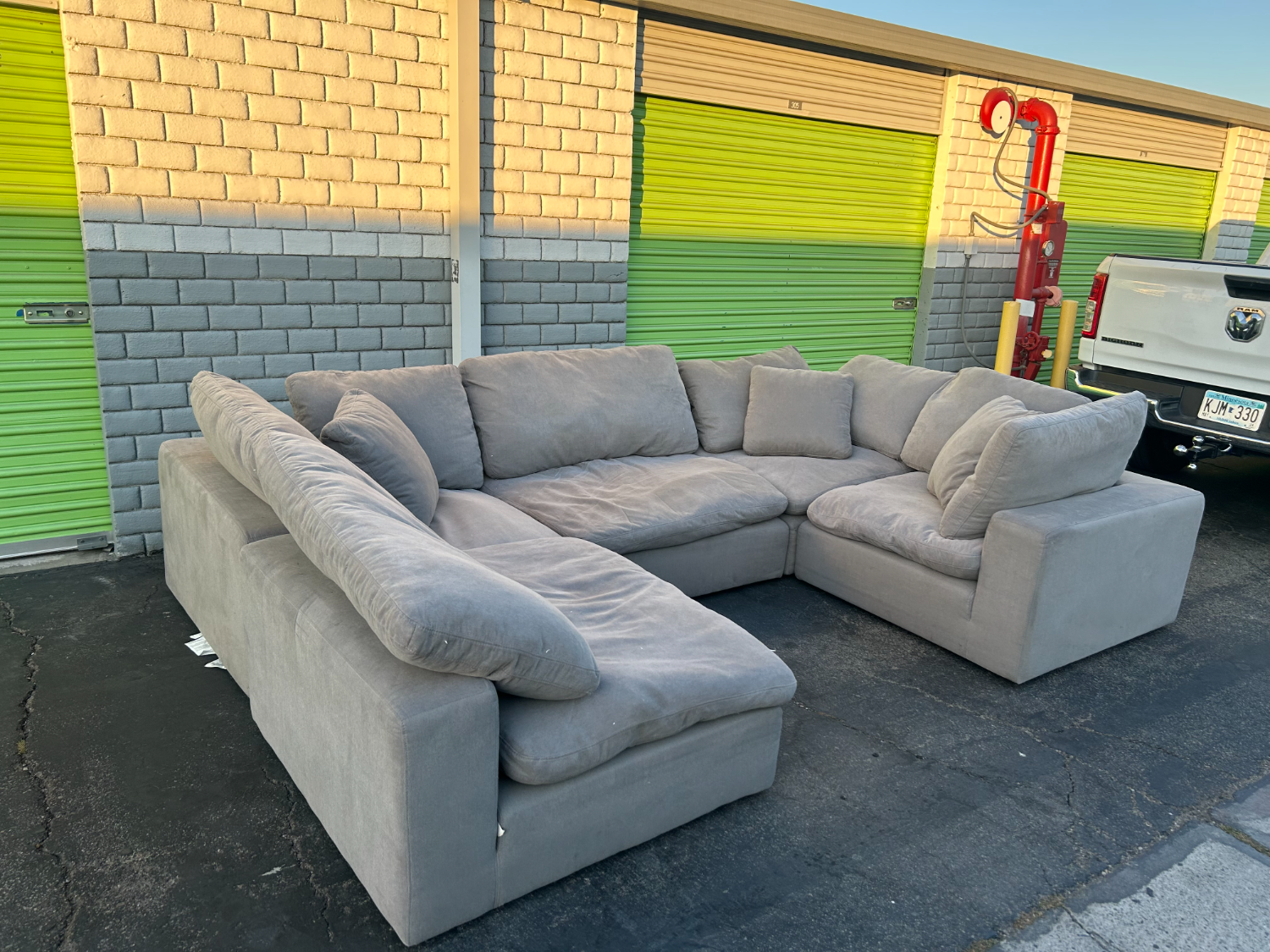 Beautiful Refurbished 🧼  Sectional Couch - Delivery Available! Image #2 | Ivy Store
