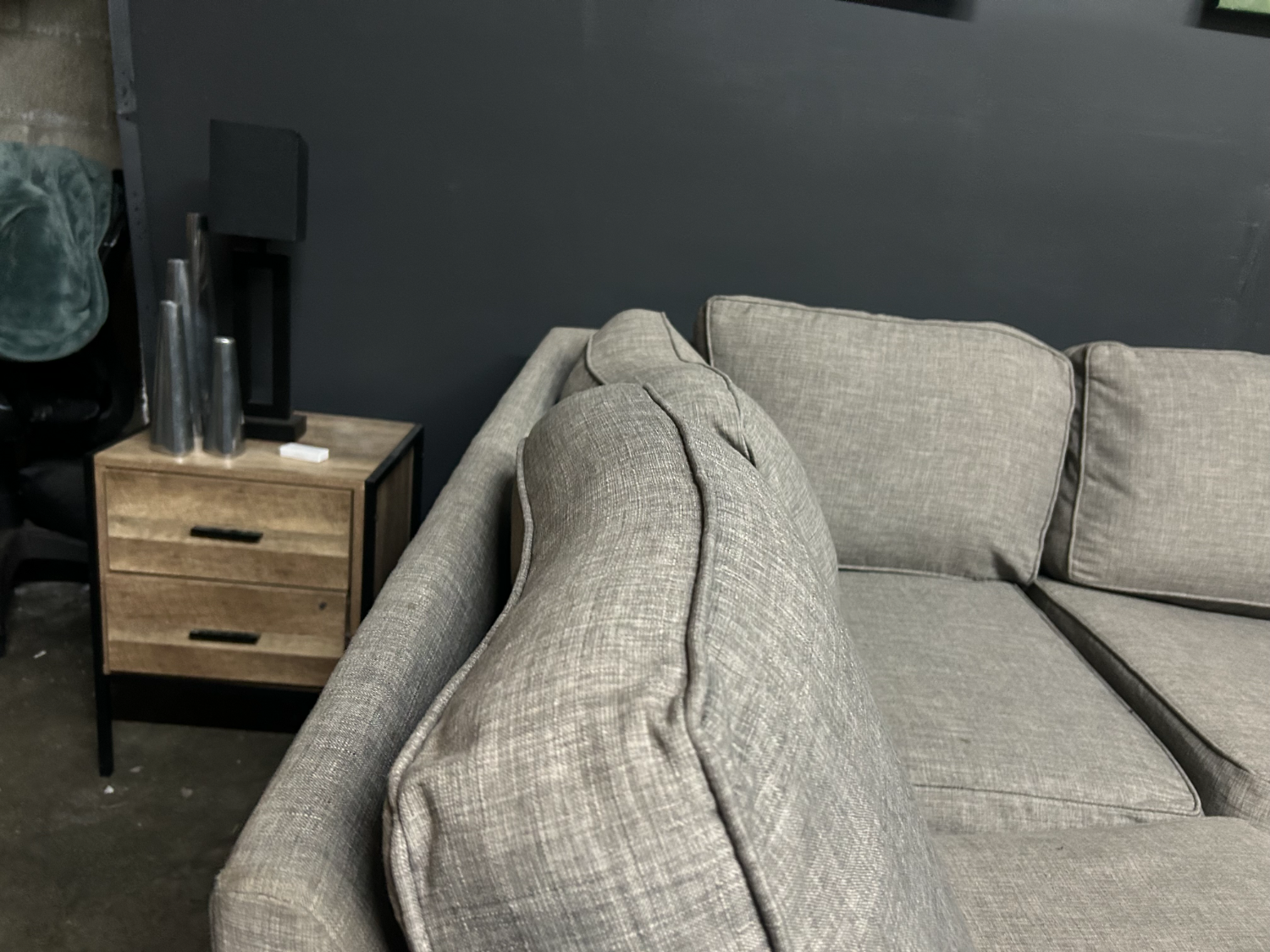 Beautiful Refurbished 🧼 Living Spaces Sectional Couch - Delivery Available! image | Ivy Store