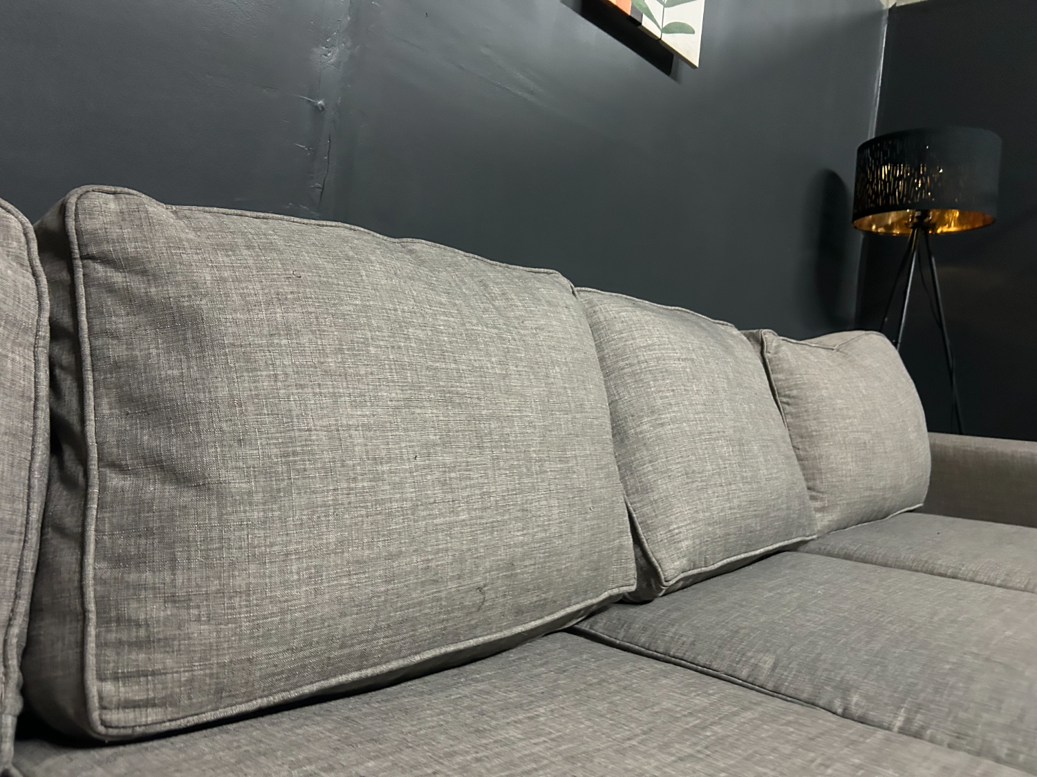 Beautiful Refurbished 🧼 Living Spaces Sectional Couch - Delivery Available! image | Ivy Store