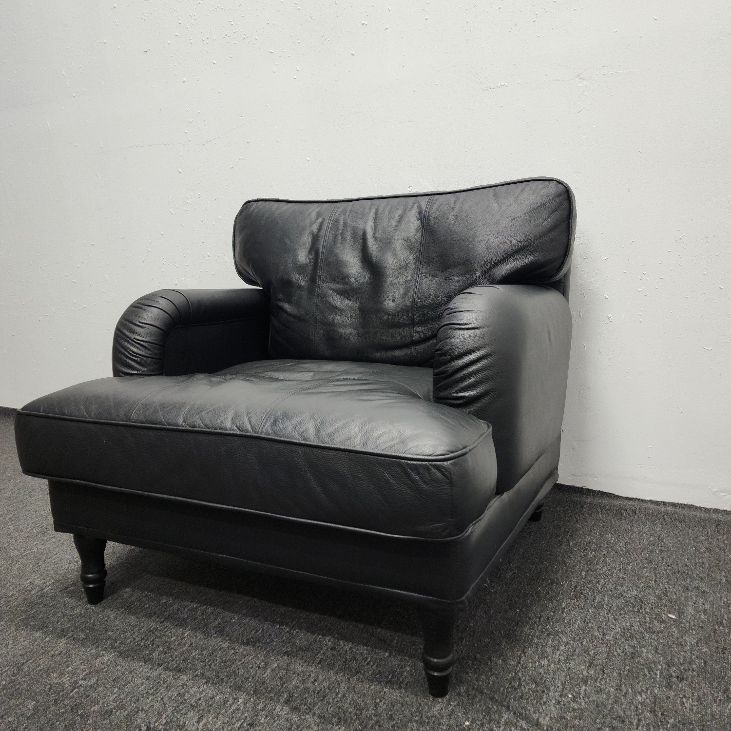 IKEA Stocksund Arm Chair in Black FREE DELIVERY!! Image #2 | Ivy Store
