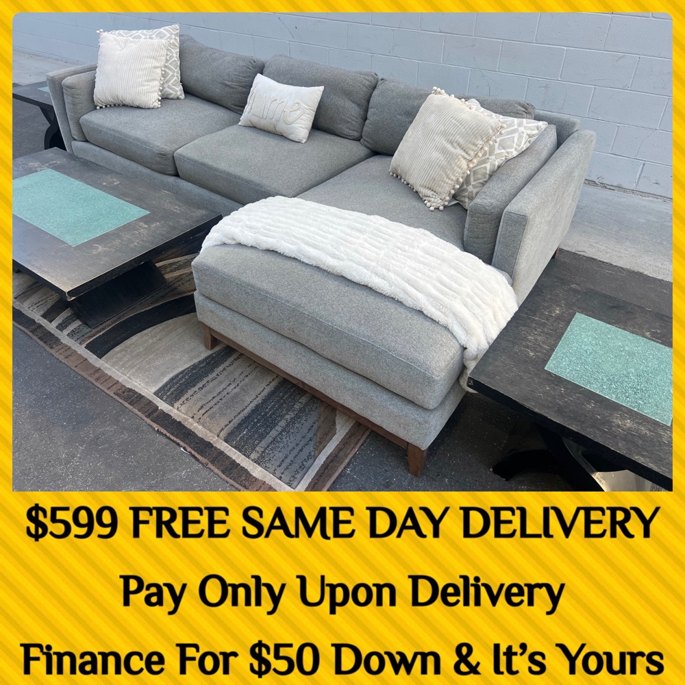 sectional sectionals gray grey couch couches Image #1 | Ivy Store