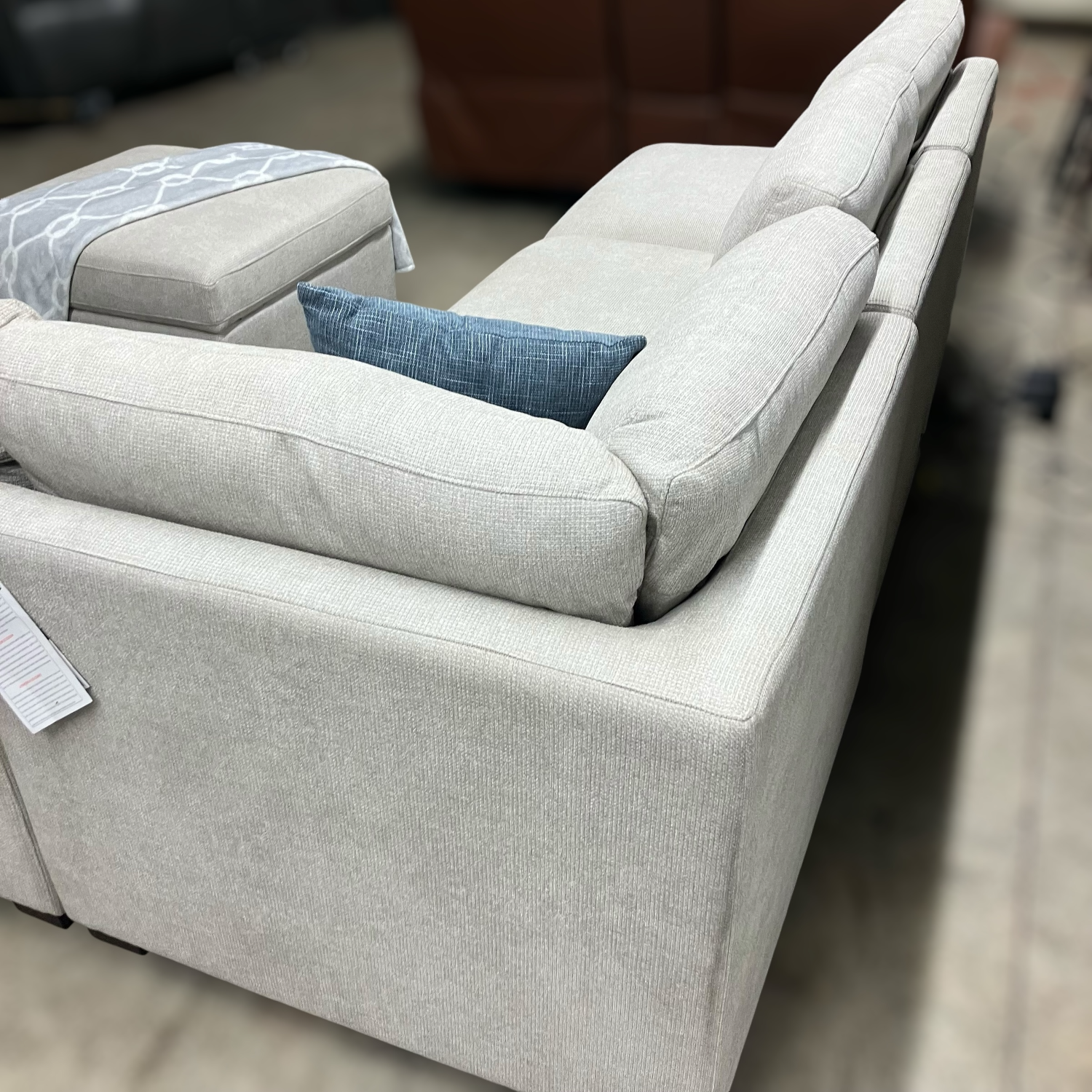 Thomasville Rockford 6PC Fabric Modular Sectional W/ 2 PWR Footrests 🚛DELIVERY AVAILABLE  image | Ivy Store