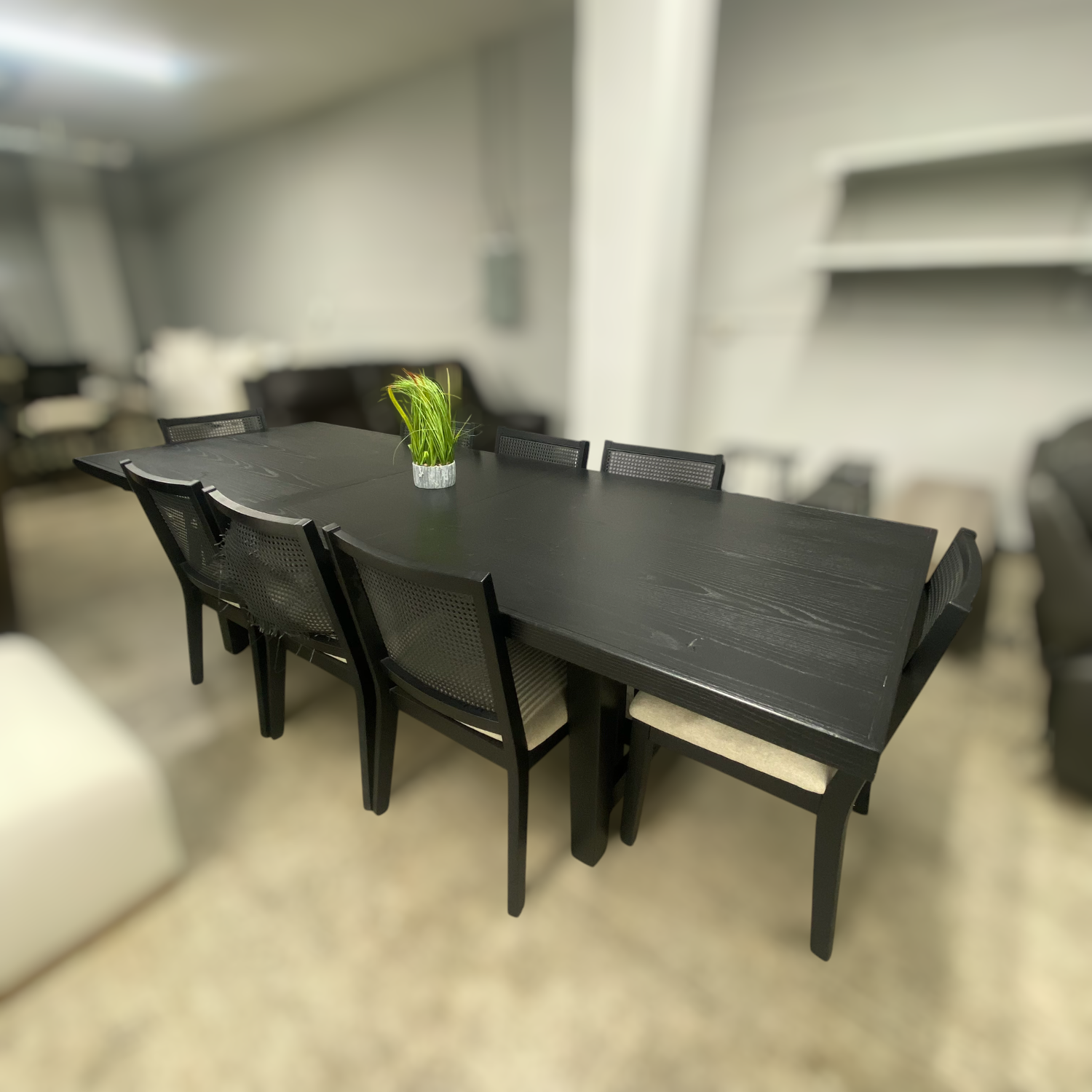 Harrison 9-piece Extendable Dining Set 🚚 DELIVERY AVAILABLE Image #2 | Ivy Store