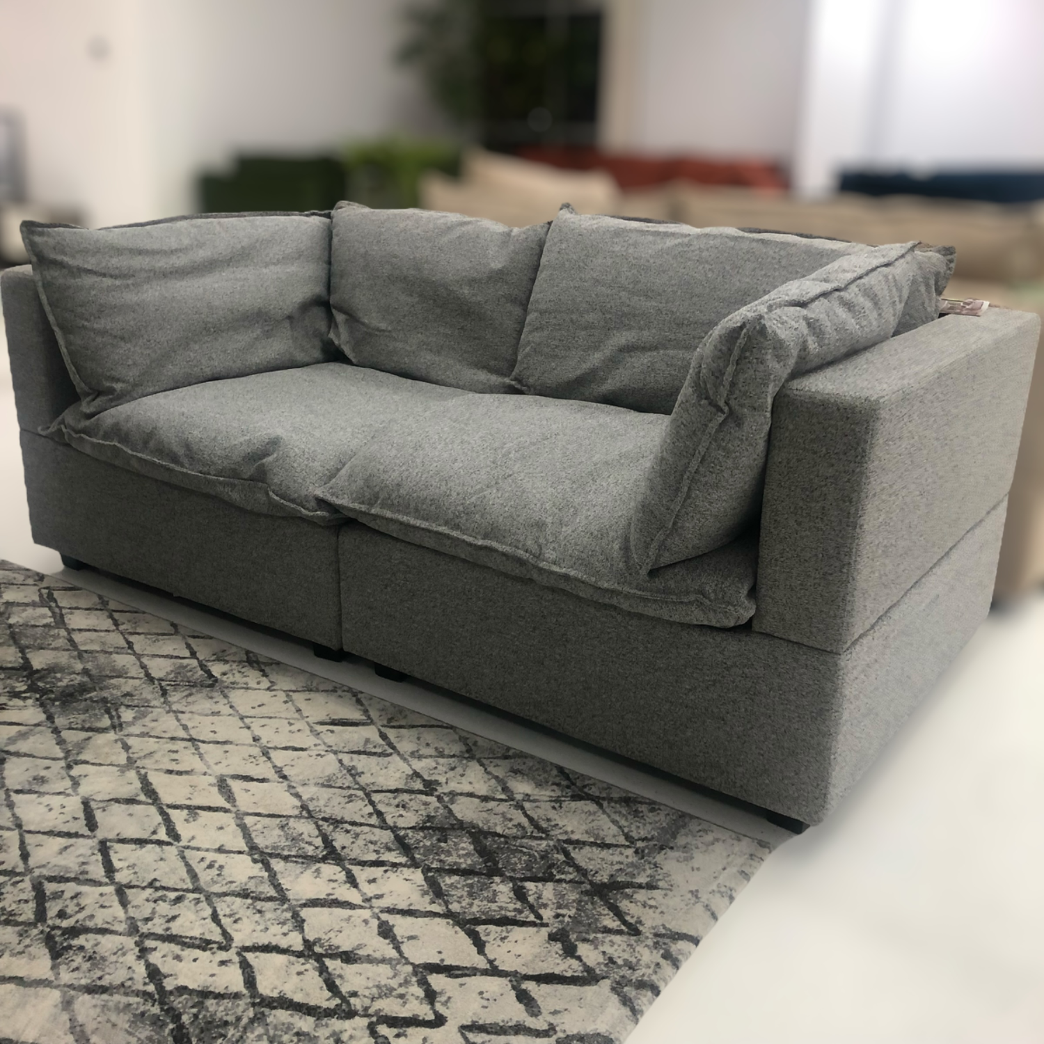 ALBANY PARK Kova Sofa 86" | LIGHT GRAY 🚛 DELIVERY AVAILABLE  Image #1 | Ivy Store