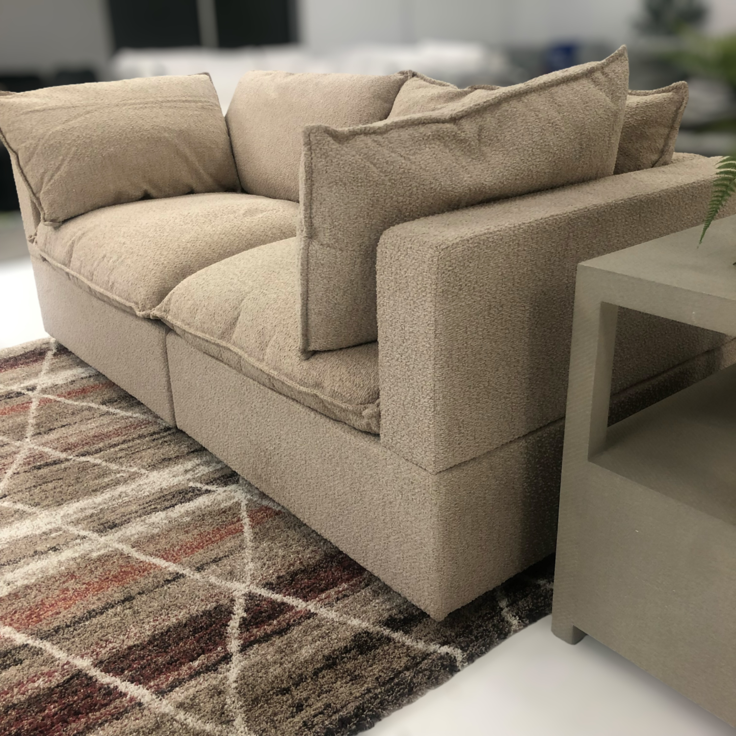ALBANY PARK Kova Sofa 86" | Teddy 🚛 DELIVERY AVAILABLE  Image #2 | Ivy Store