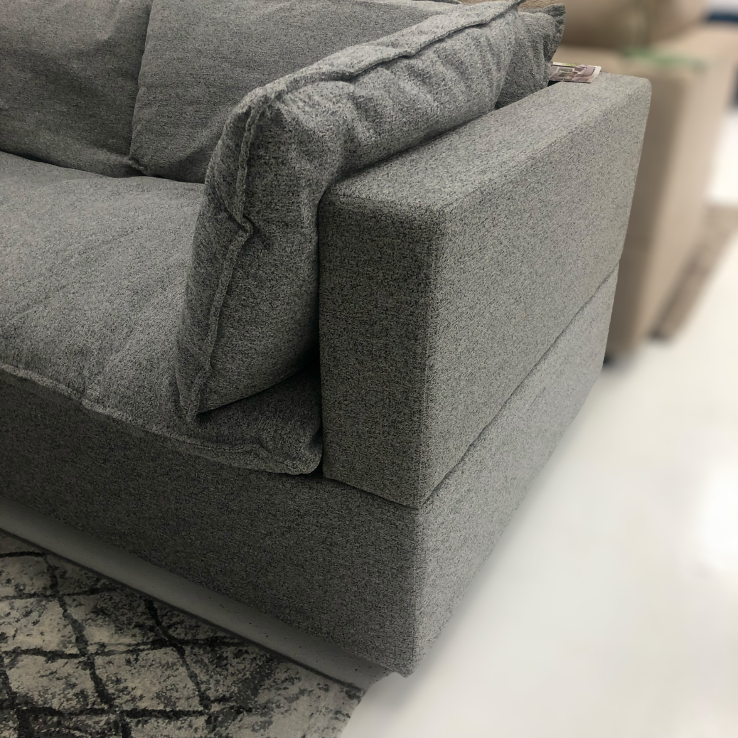 ALBANY PARK Kova Sofa 86" | LIGHT GRAY 🚛 DELIVERY AVAILABLE  Image #2 | Ivy Store