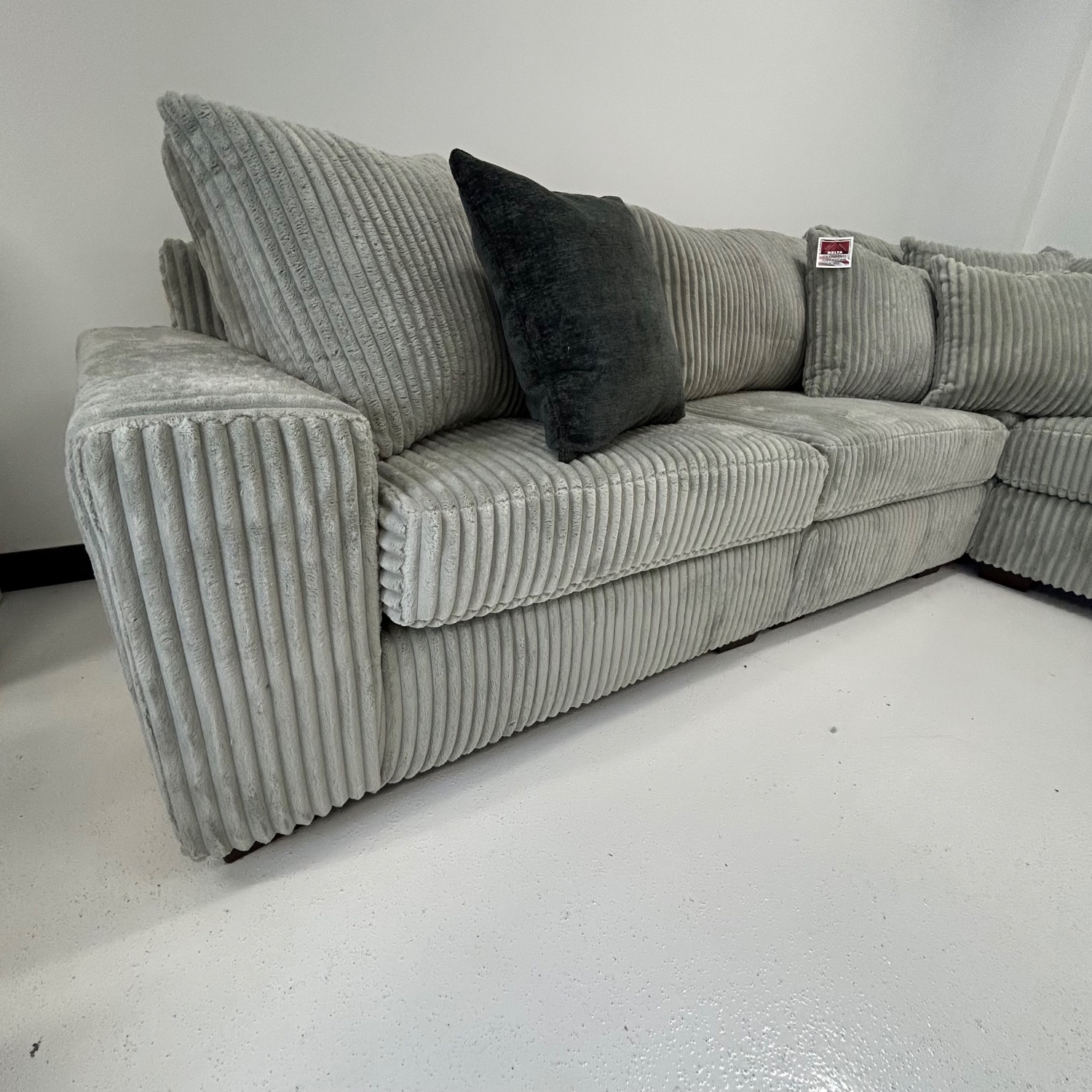 *NEW* 6PC Oversized Corduroy Sectional W/ Reversible Chaise 🚛DELIVERY AVAILABLE Image #2 | Ivy Store