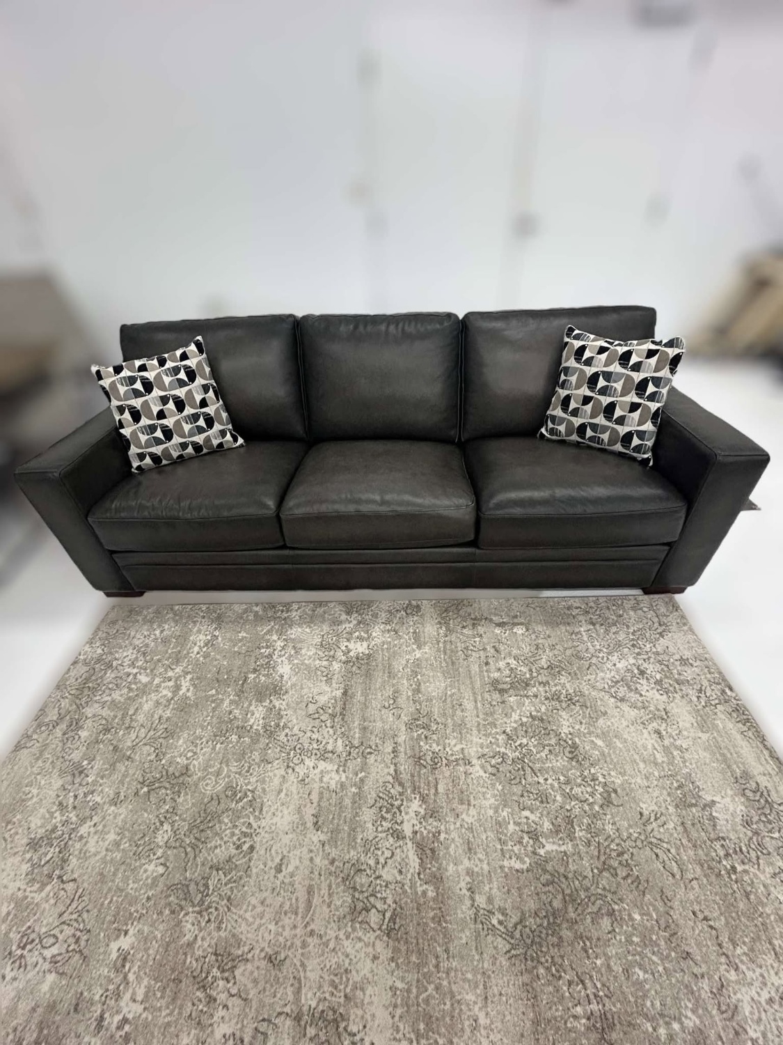 Luca Top Grain Leather Sofa 🚛DELIVERY AVAILABLE Image #1 | Ivy Store