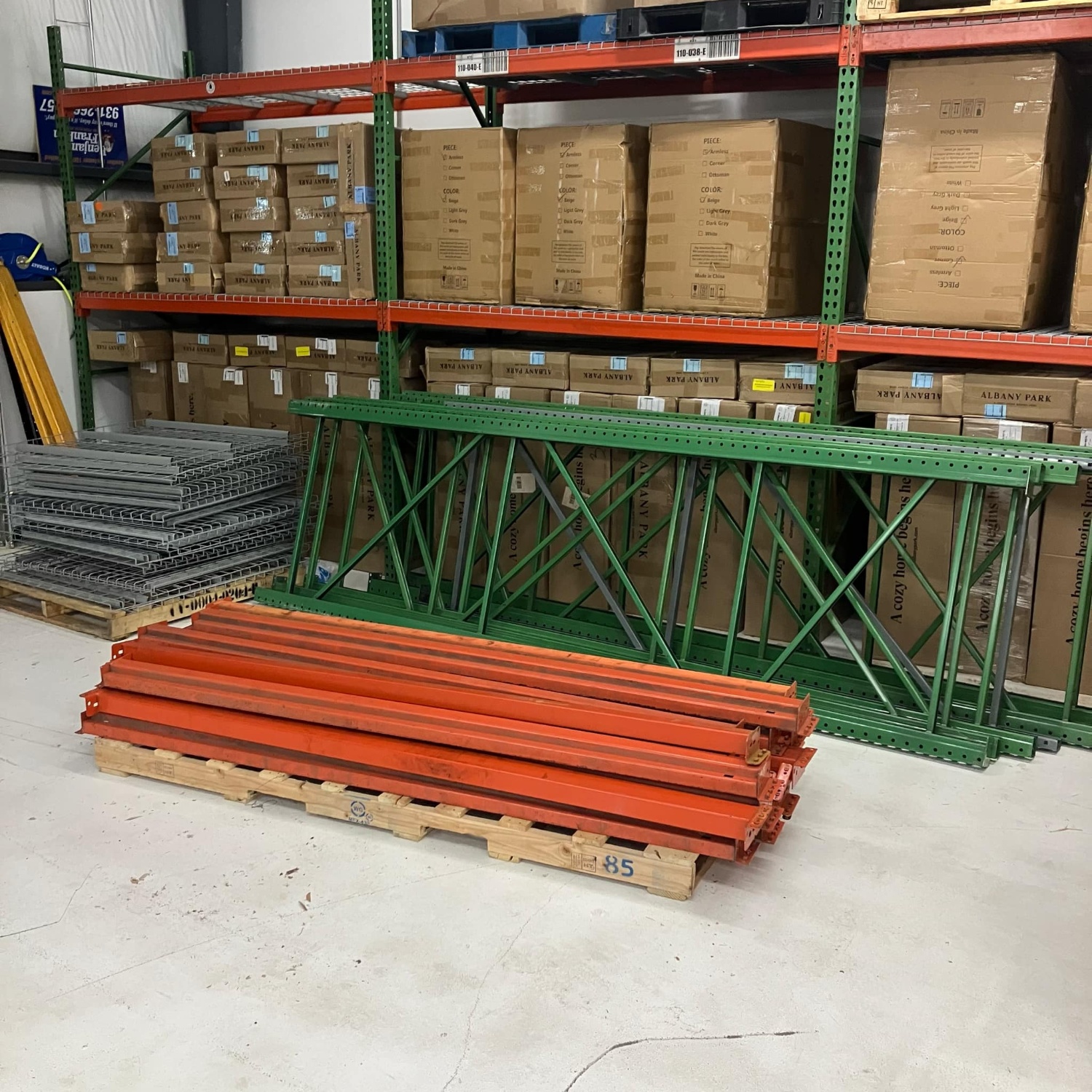 Industrial Pallet Rack Image #2 | Ivy Store