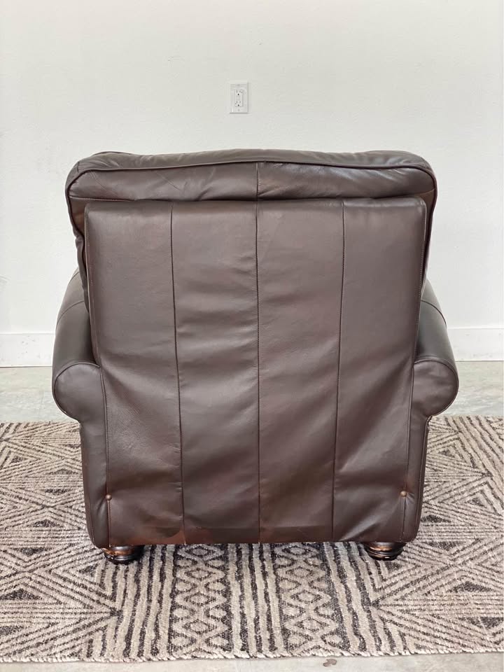 All Leather Club Chair/Recliner image | Ivy Store