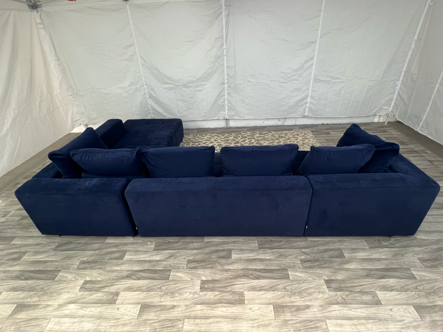 ( Delivery Available ) Boconcept Mezzo Large Blue Sectional Couch image | Ivy Store