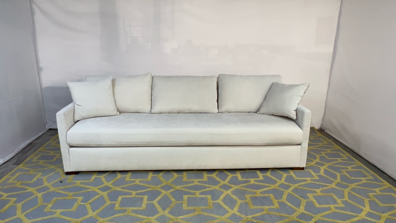 ( Delivery Available ) Interior Define Scarlett White Sofa Image #2 | Ivy Store