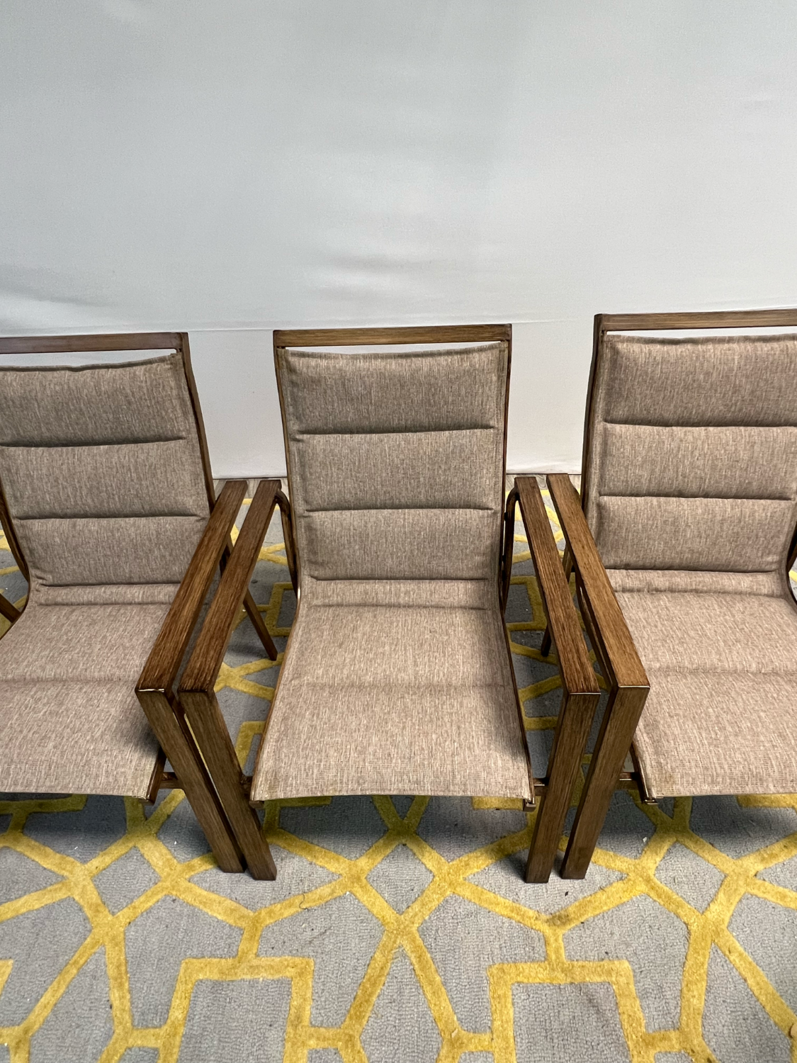 ( Delivery Available ) Brown Outdoor Chair Set image | Ivy Store