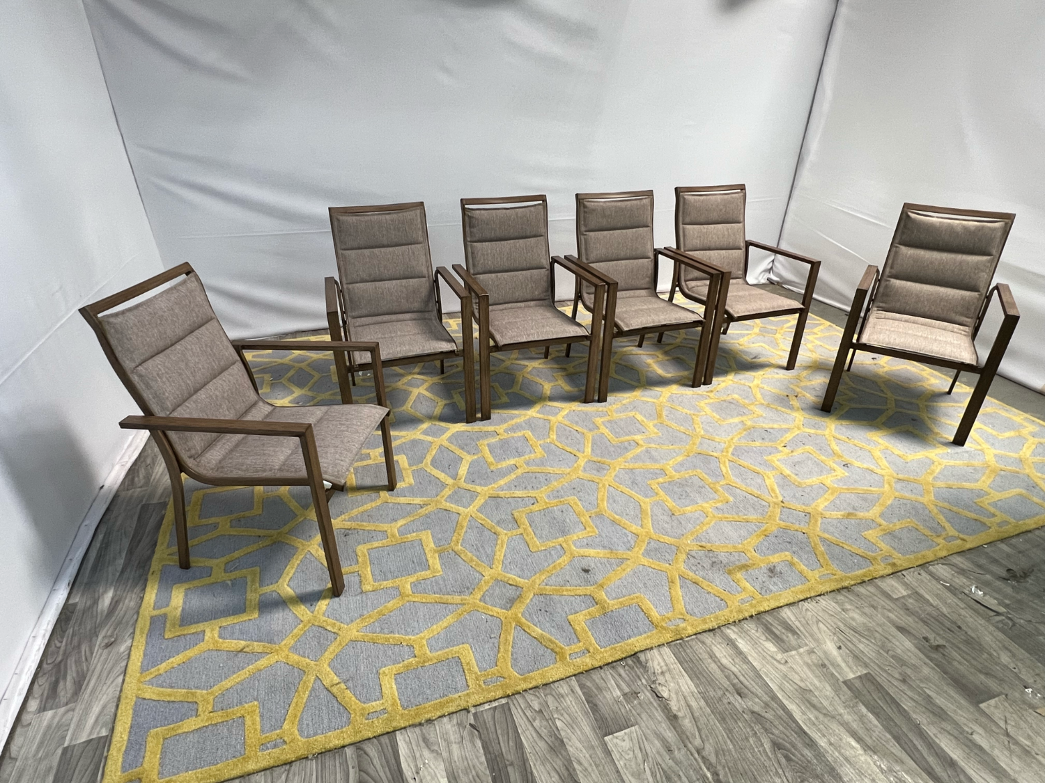 ( Delivery Available ) Brown Outdoor Chair Set image | Ivy Store