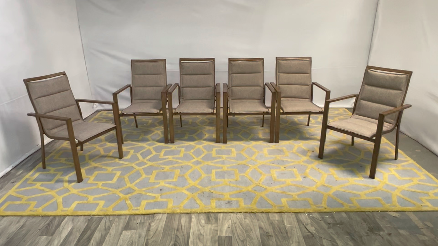 ( Delivery Available ) Brown Outdoor Chair Set image | Ivy Store