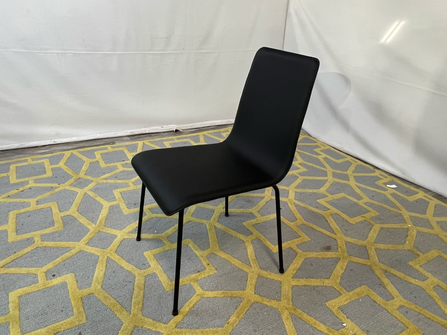 ( Delivery Available ) Fernish Gramercy Onyx Black Dining Chair Image #2 | Ivy Store