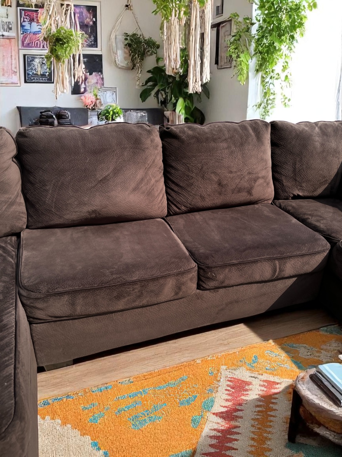 Large Brown Sectional Couch Retails for $2400 - Sofa Delivery Available 🚚 image | Ivy Store
