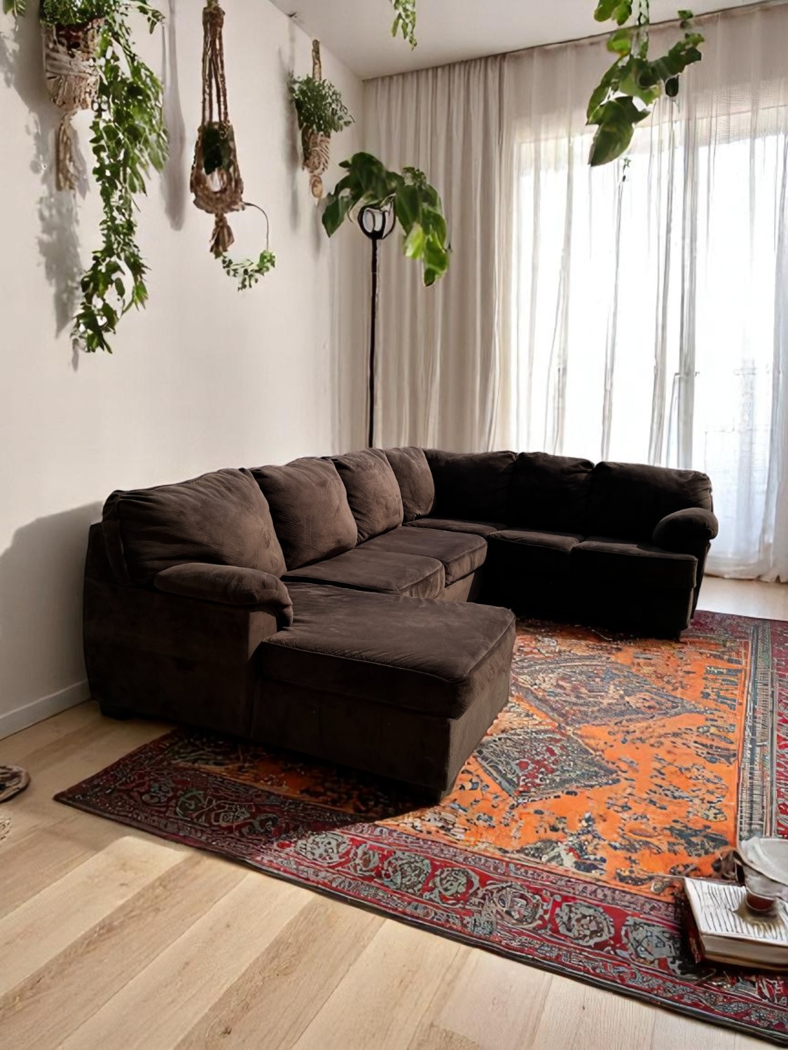 Large Brown Sectional Couch Retails for $2400 - Sofa Delivery Available 🚚 image | Ivy Store