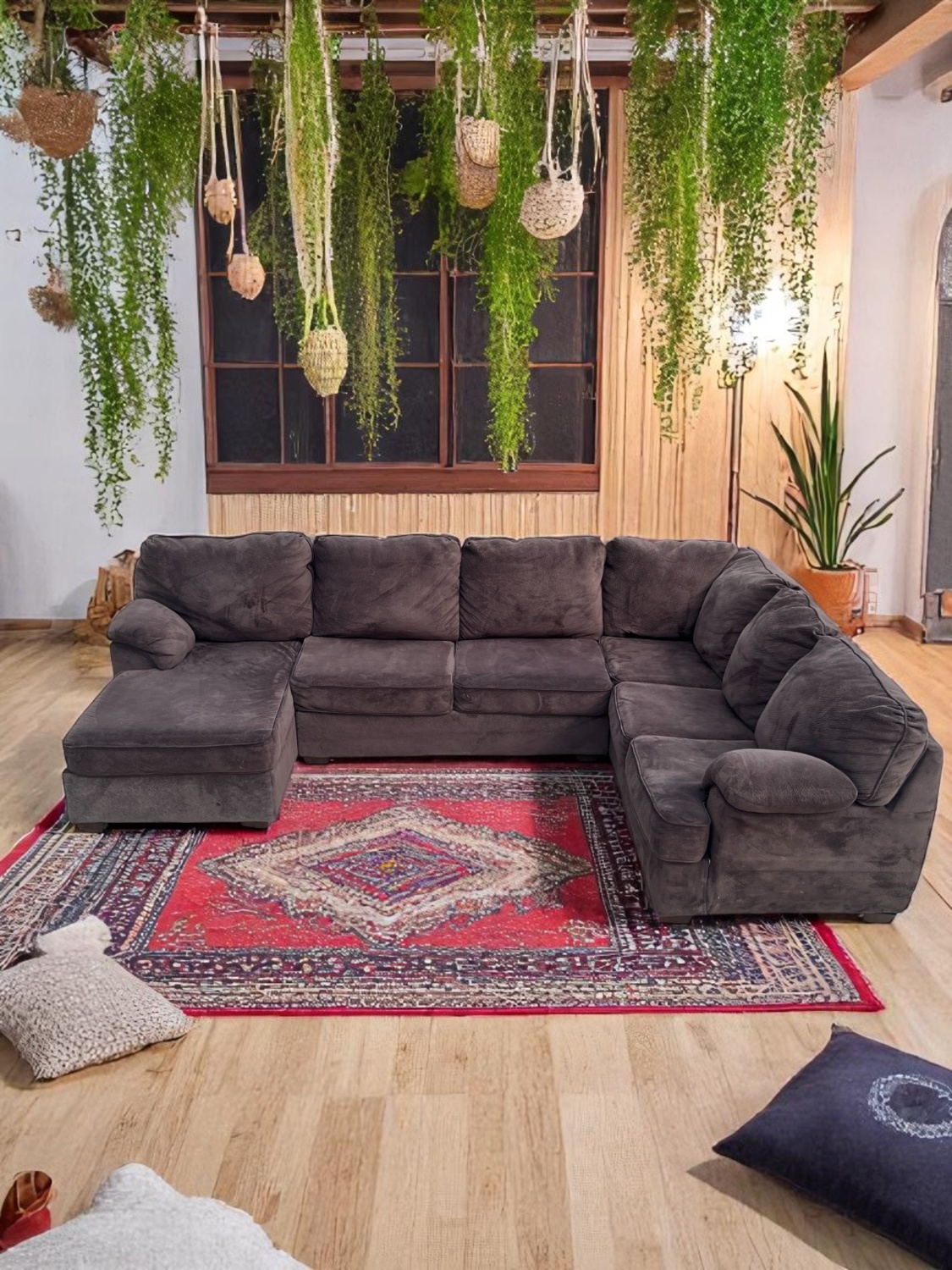 Large Brown Sectional Couch Retails for $2400 - Sofa Delivery Available 🚚 image | Ivy Store