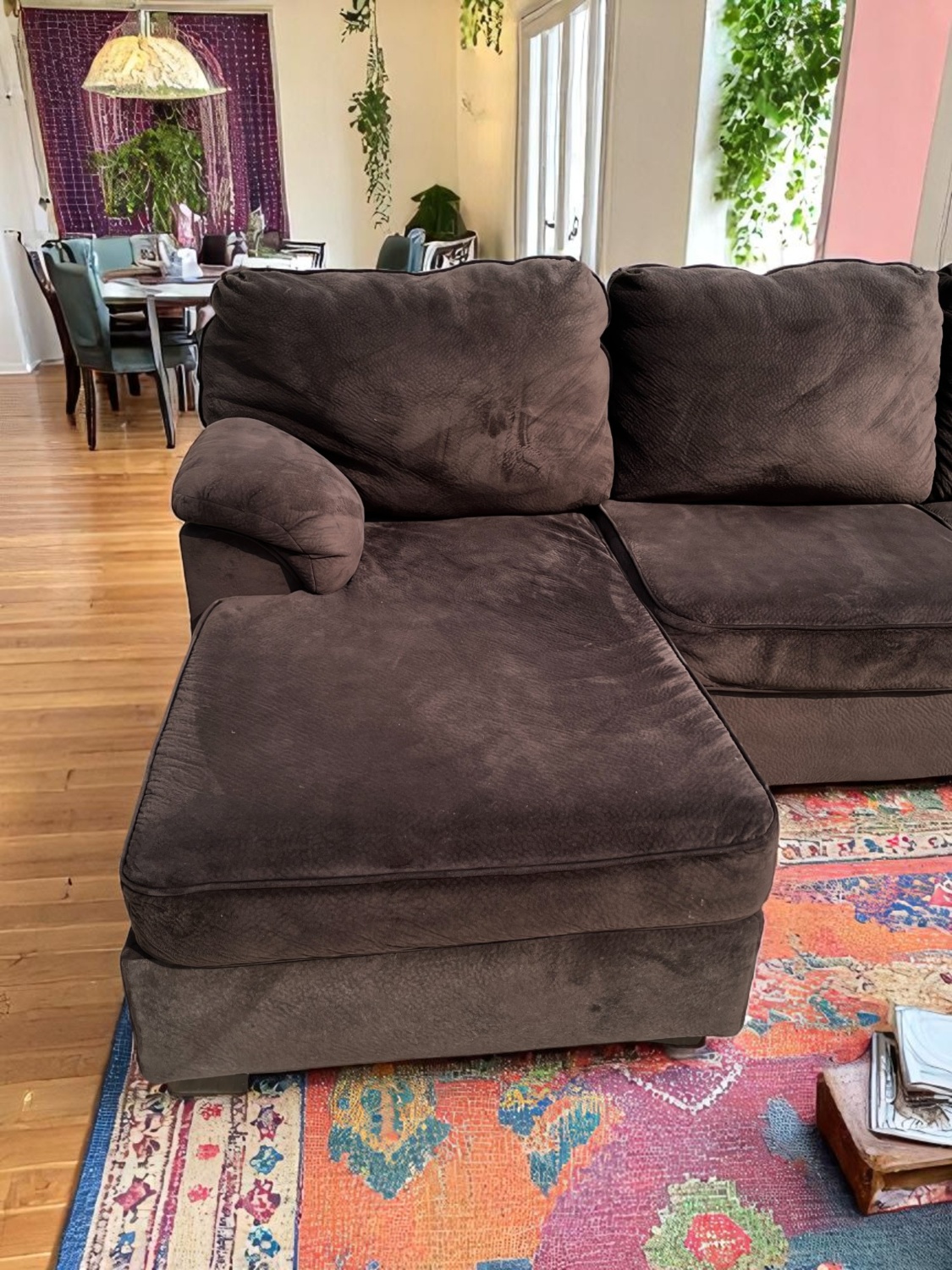 Large Brown Sectional Couch Retails for $2400 - Sofa Delivery Available 🚚 image | Ivy Store