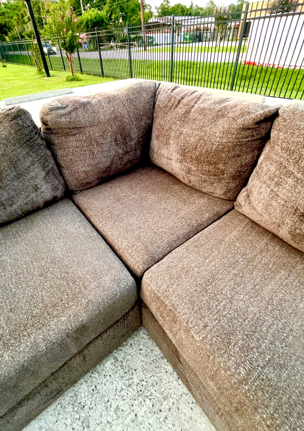 Brown Sectional Couch - Retails for $1799  - Sofa Delivery Available image | Ivy Store