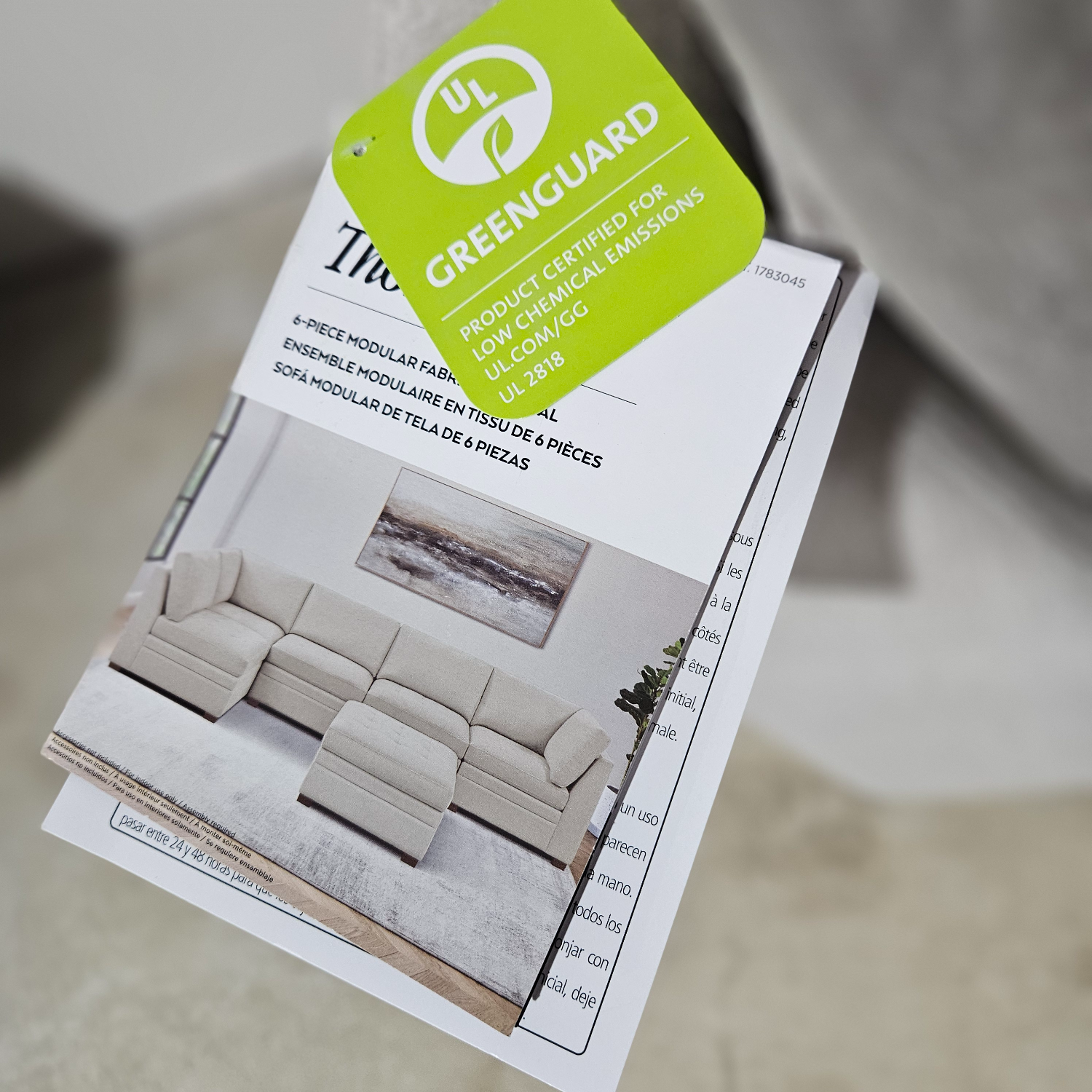 Brand New Thomasville Tisdale Modular Sectional 6-piece Beige with Storage Ottoman - Free Delivery 🚚 image | Ivy Store