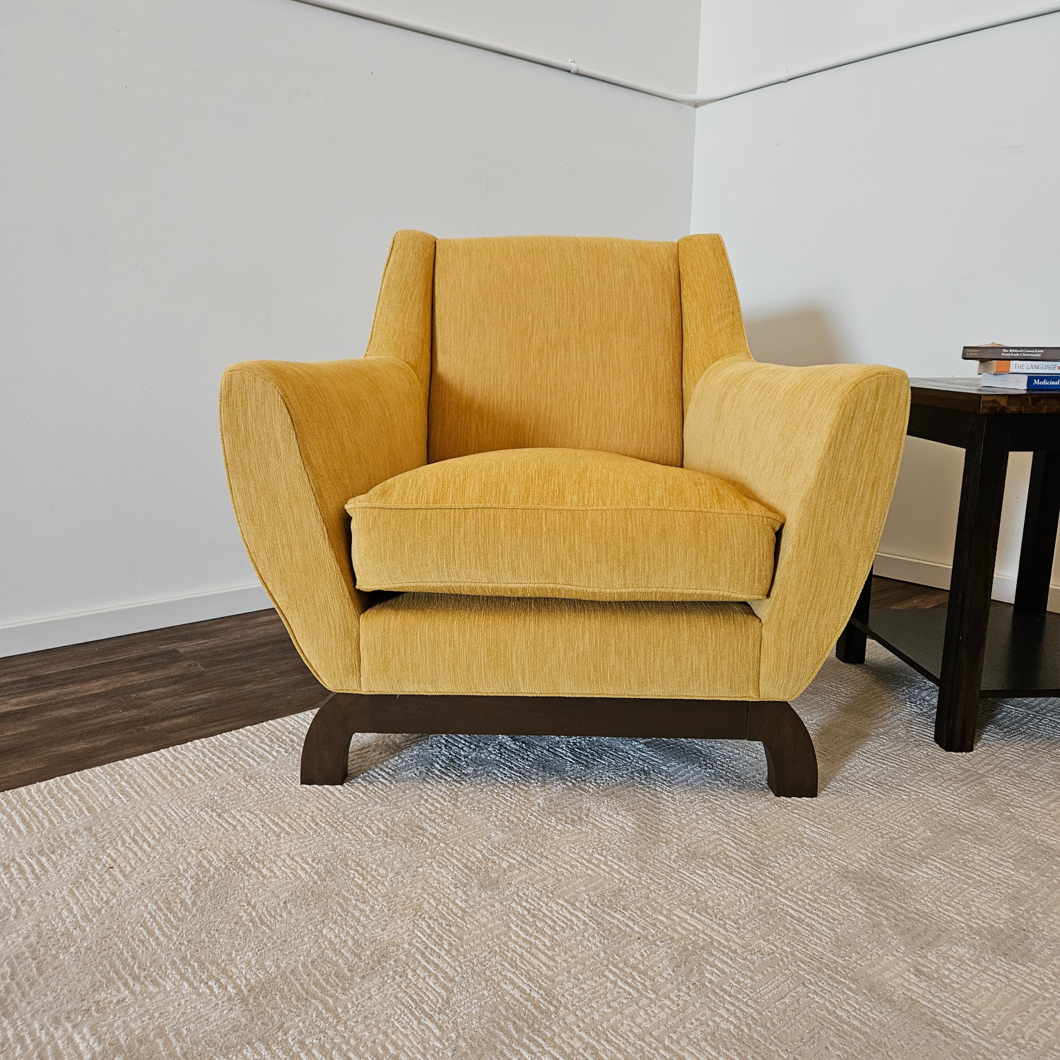 Yellow Accent Chair Joybird New - Free Delivery  image | Ivy Store