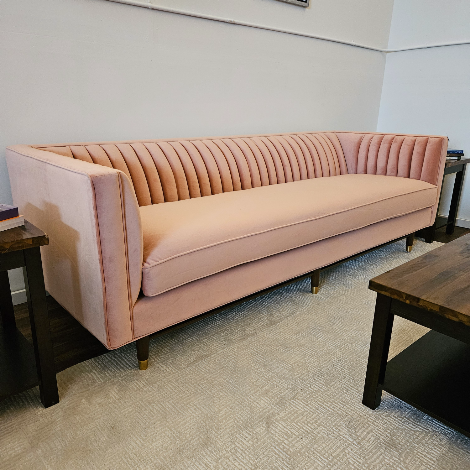 Chelsea Sofa Couch Joybird in Pink - Free Delivery Image #1 | Ivy Store