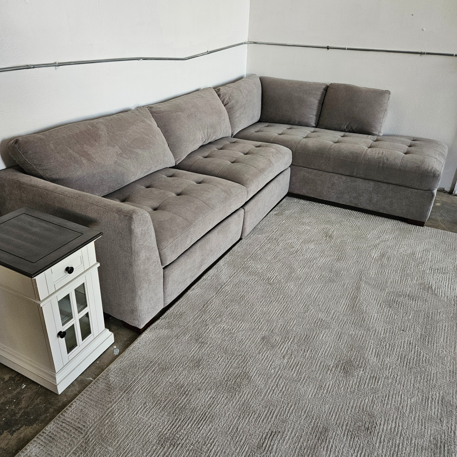  Sectional footrest Couch Sofa - Free Delivery image | Ivy Store