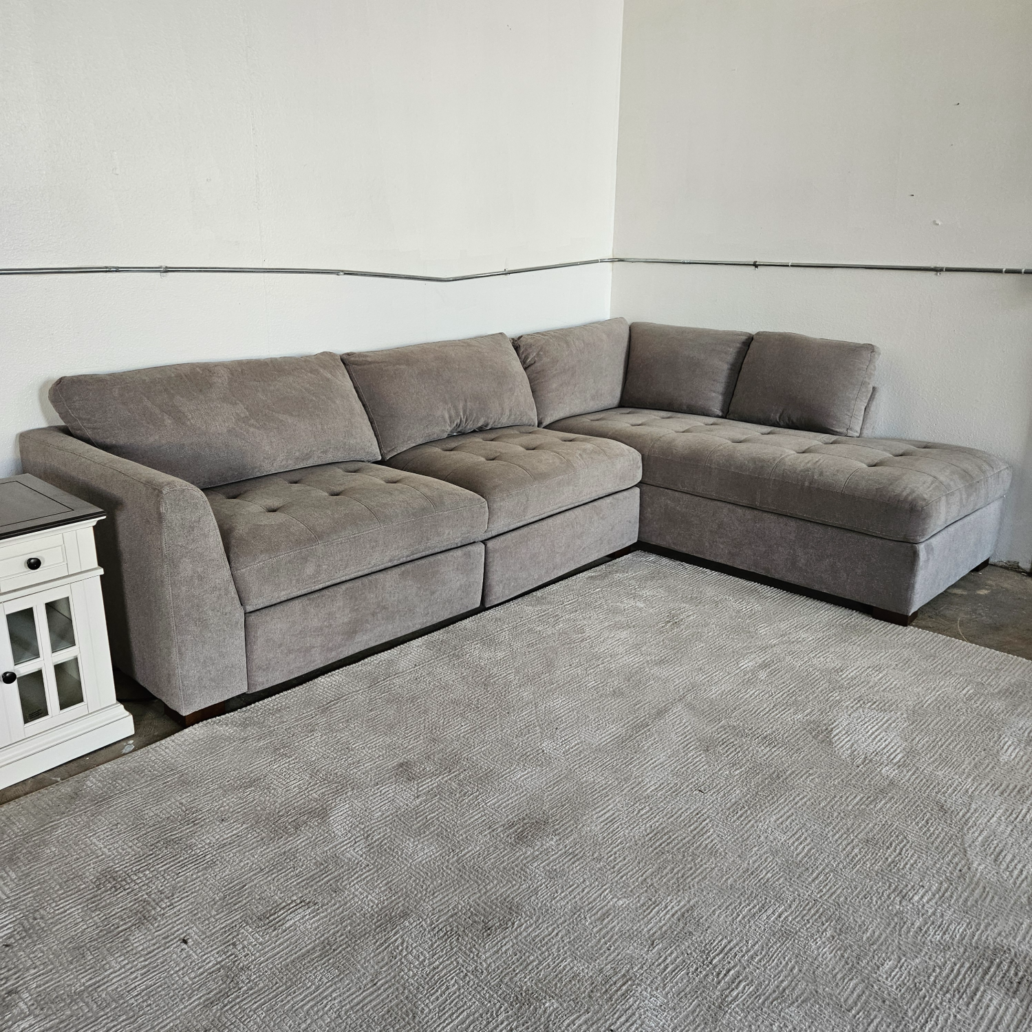  Sectional footrest Couch Sofa - Free Delivery image | Ivy Store