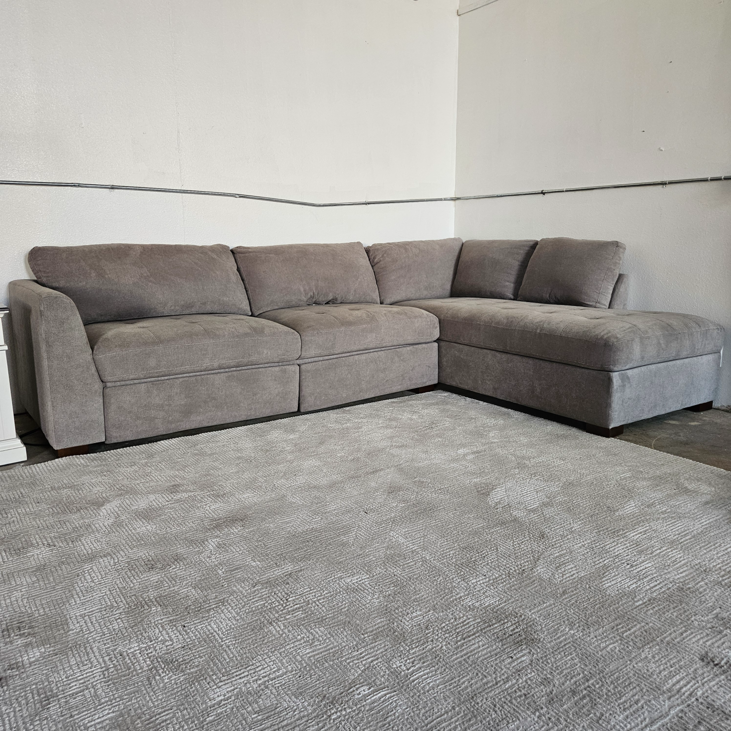  Sectional footrest Couch Sofa - Free Delivery image | Ivy Store