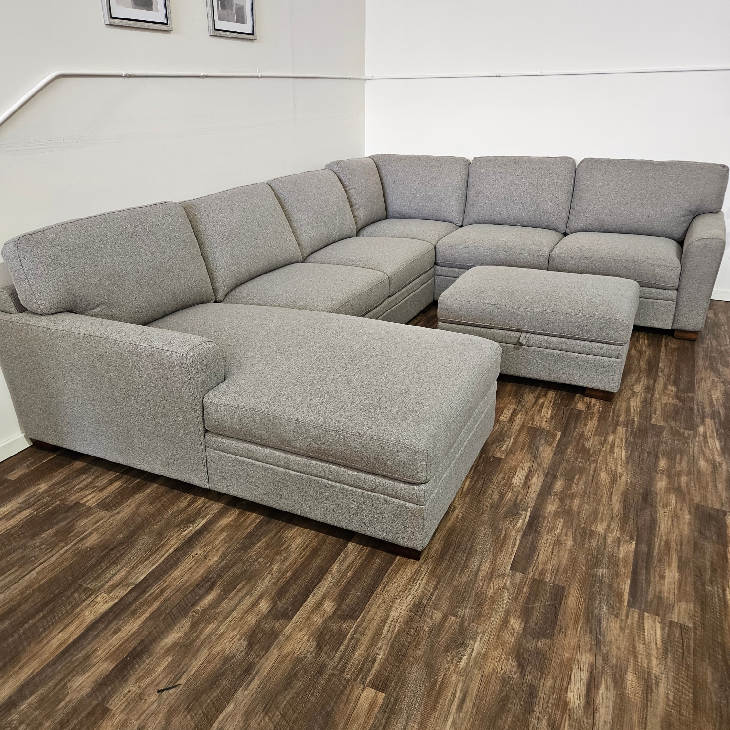Sectional Couch Sofa with Storage Ottoman Image #2 | Ivy Store