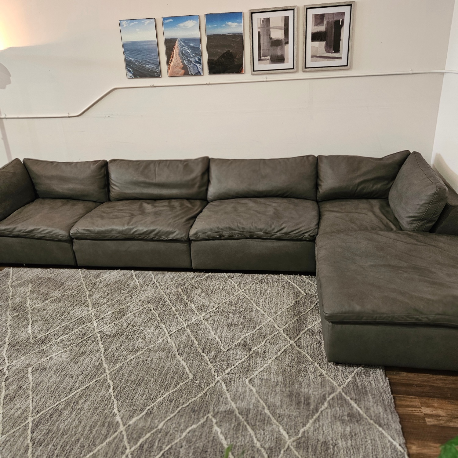 5 Piece Modular Sectional Couch - Free Delivery Image #1 | Ivy Store